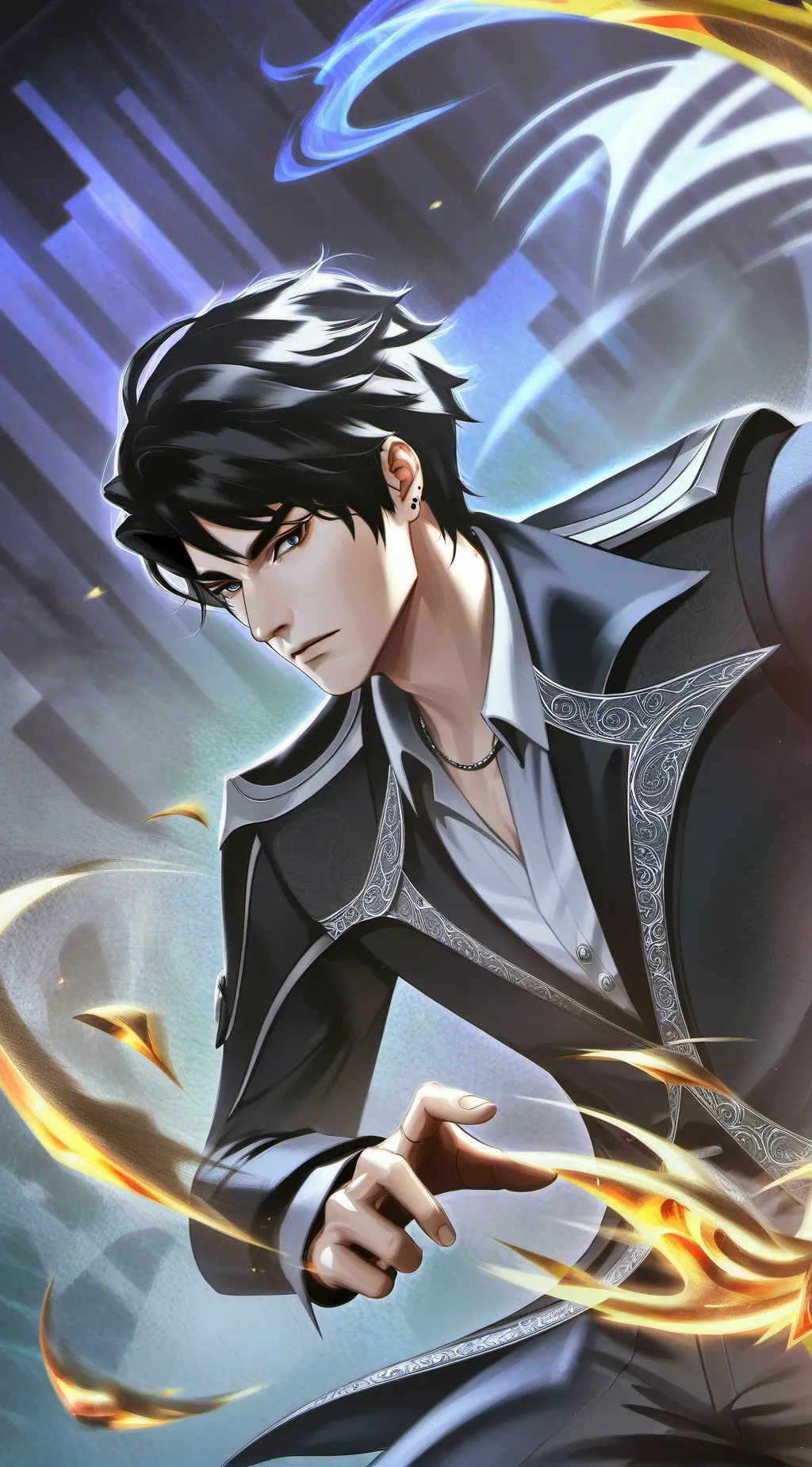 ai character: alex°☆ background