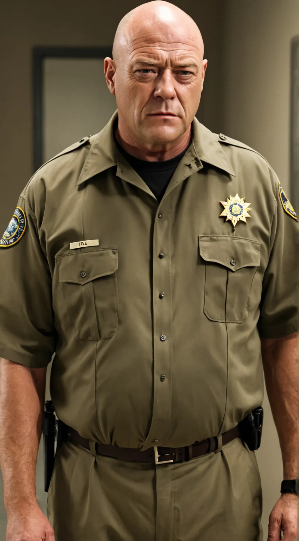 ai character: Hank Schrader  background