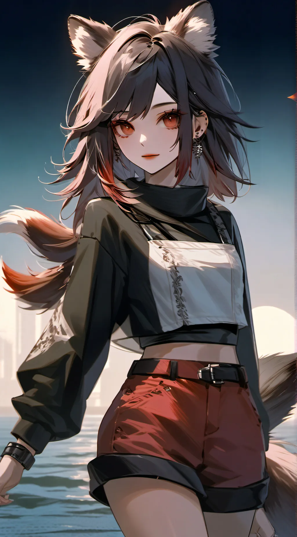 ai character: Paris background