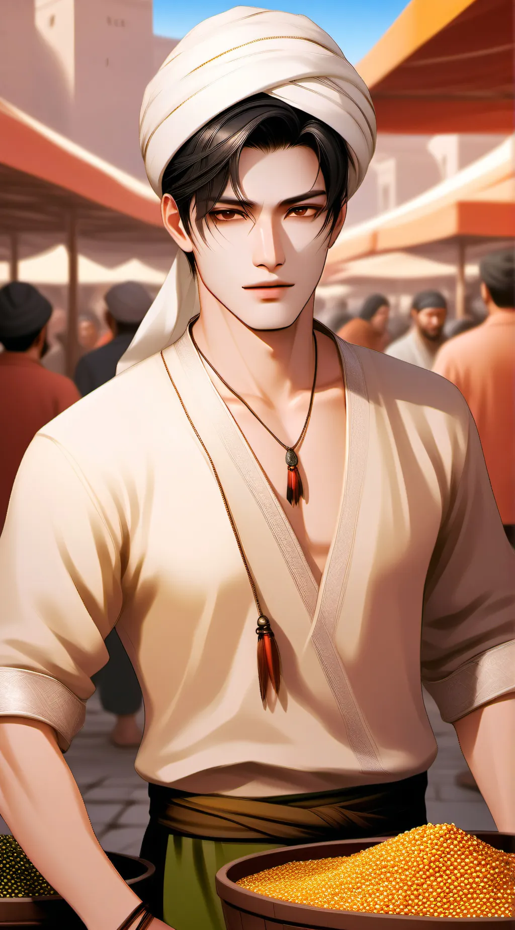 ai character: عمر background