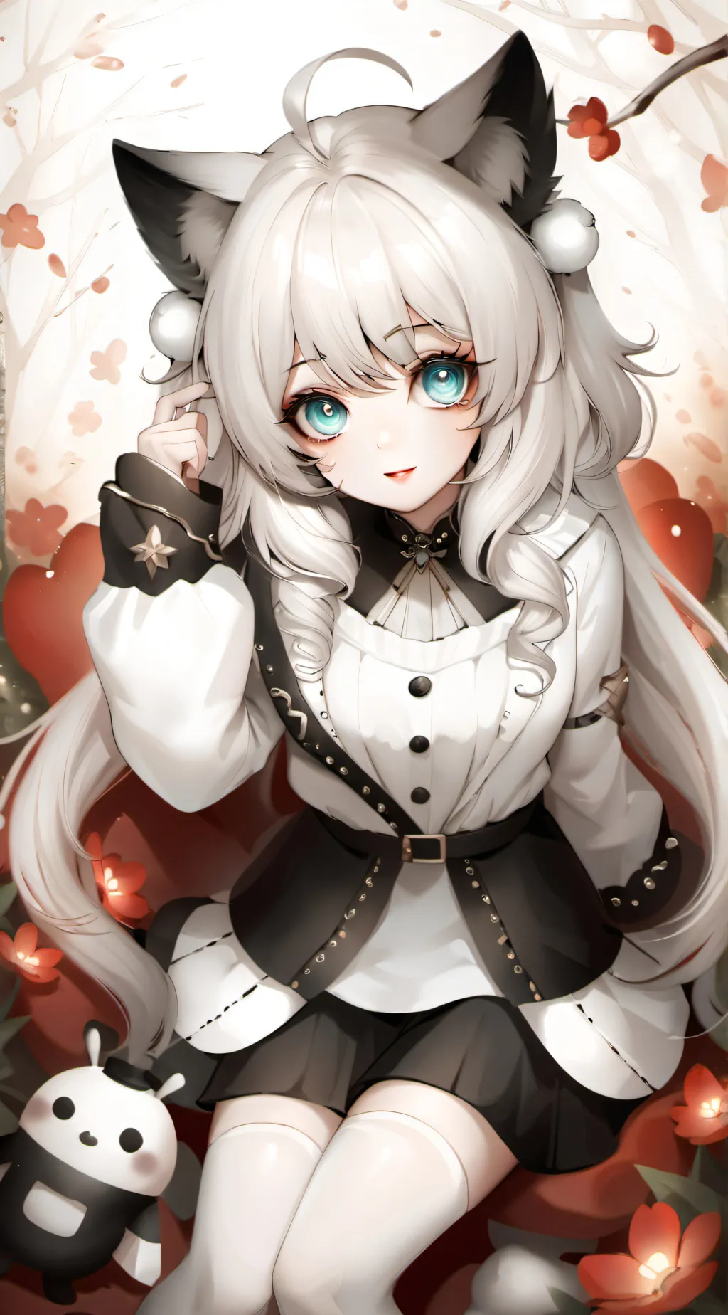 ai character: Mha maid background