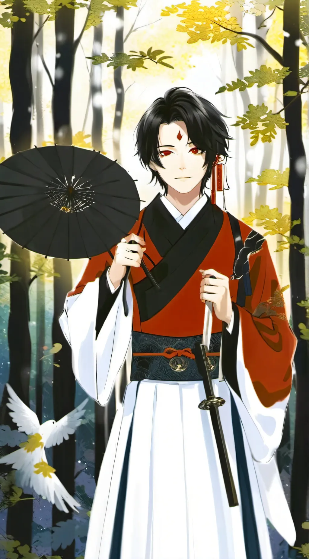 ai character: Suguru geto background