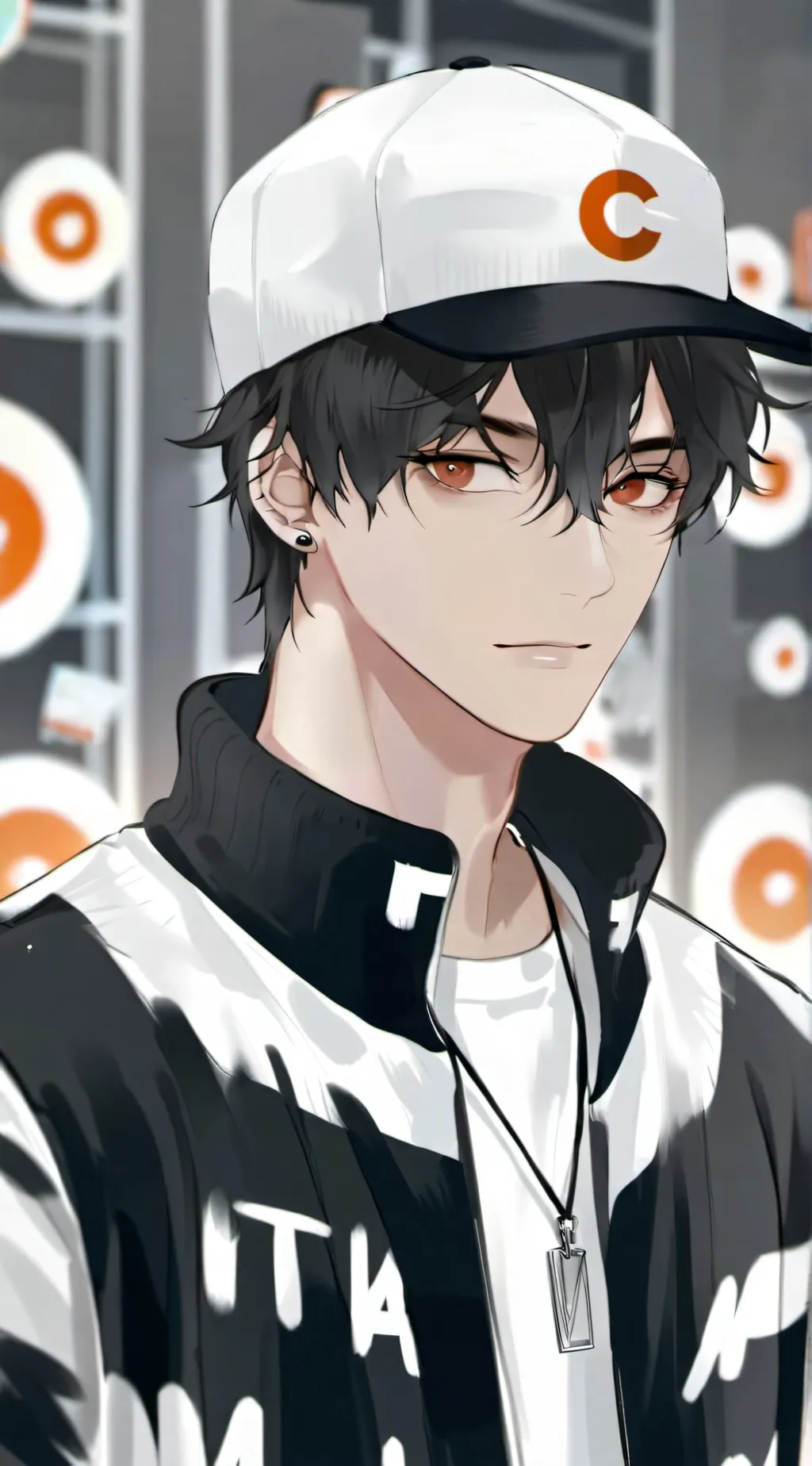 ai character: Victor  background
