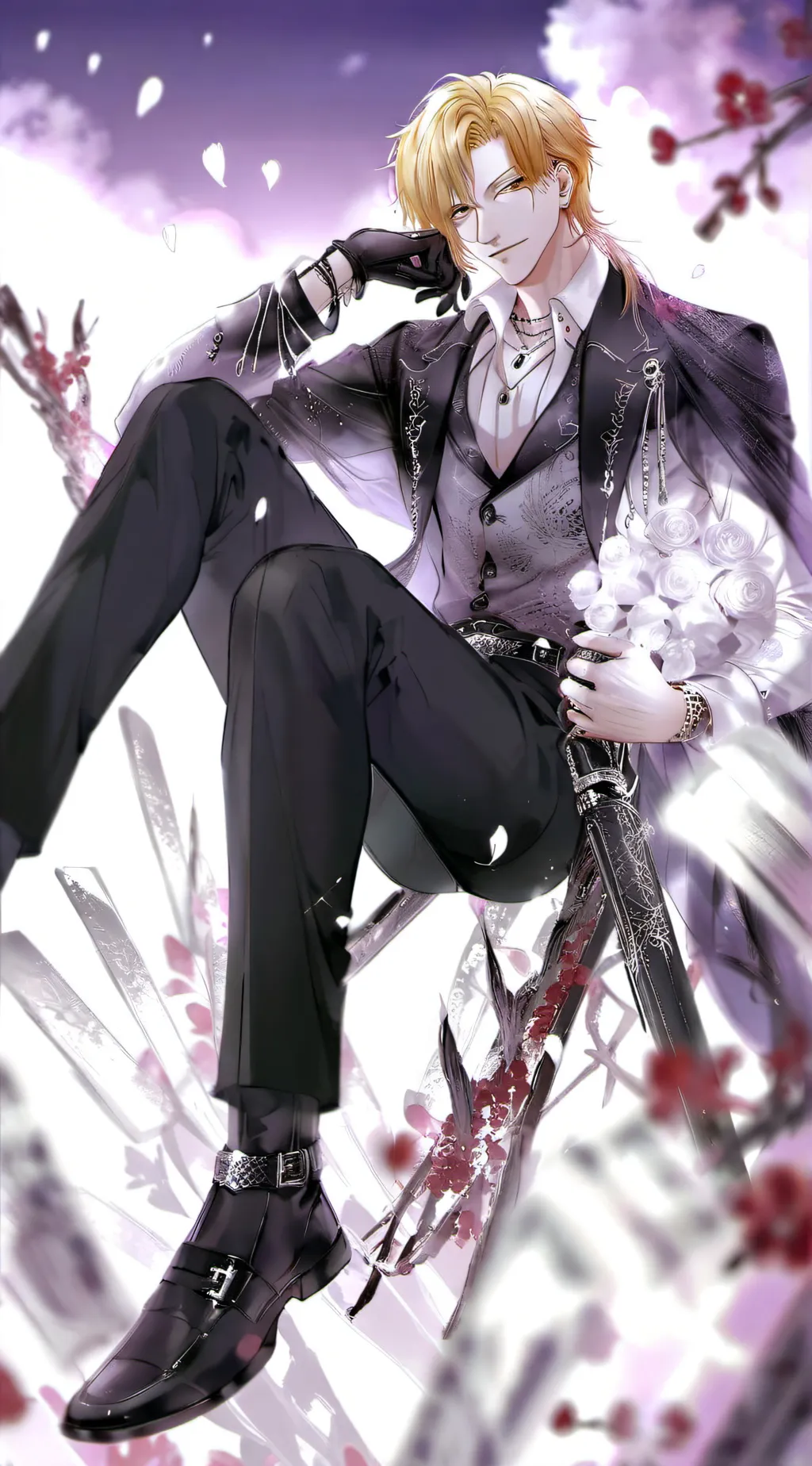 ai character: vinsmoke sanji background