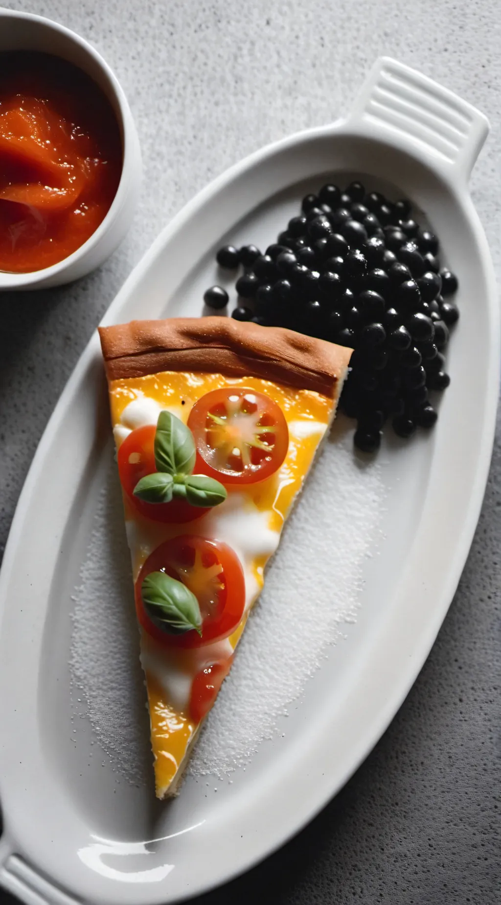 ai character: Pizza background