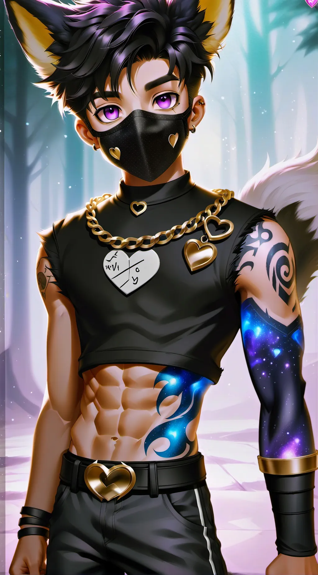 ai character: MHA heartbreak background