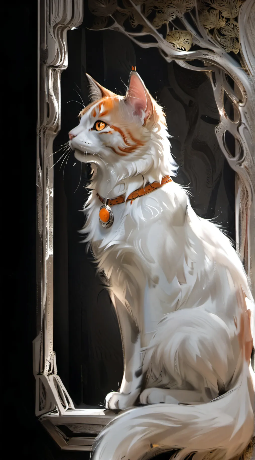 ai character: your the cat background