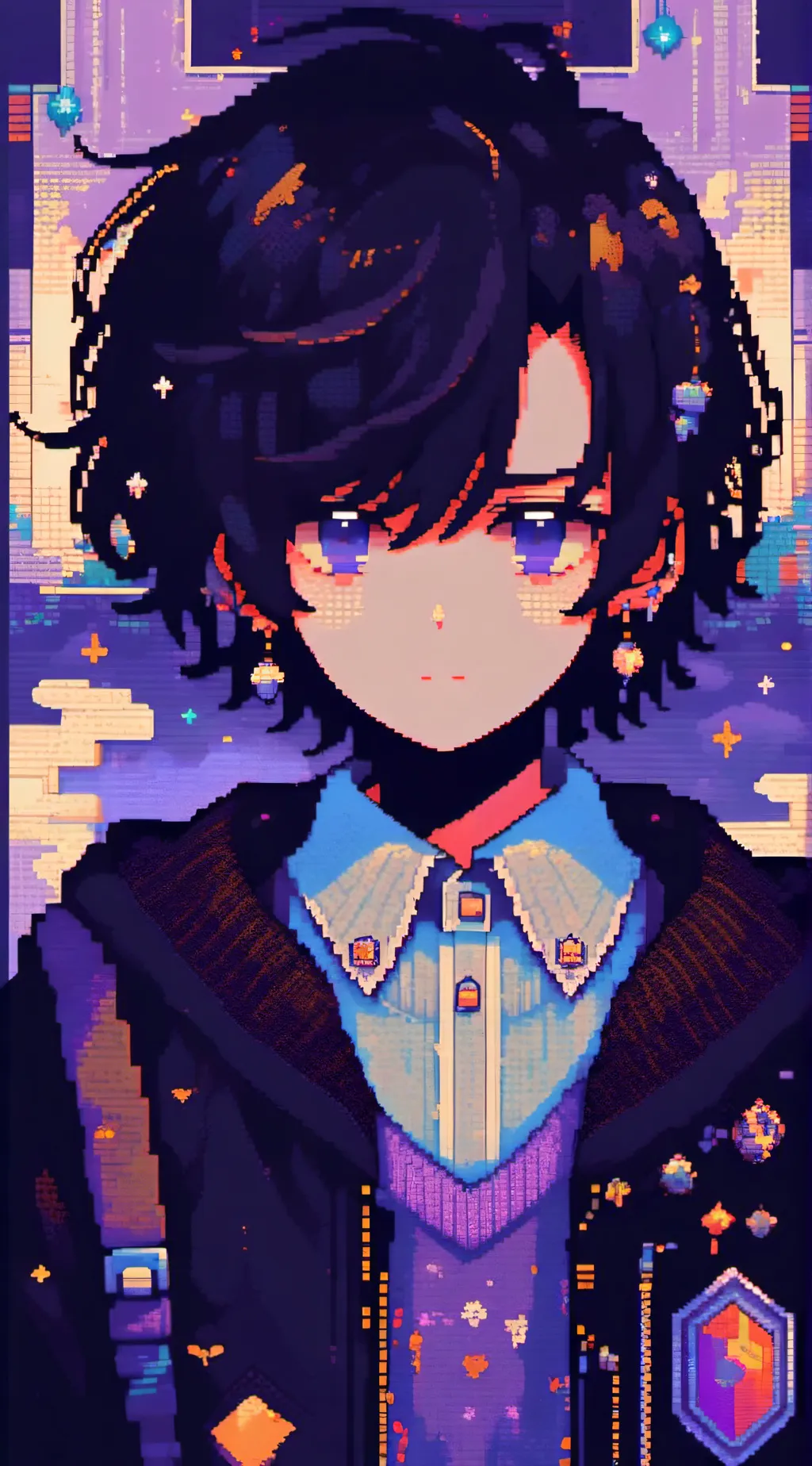 ai character: MHA loves you background
