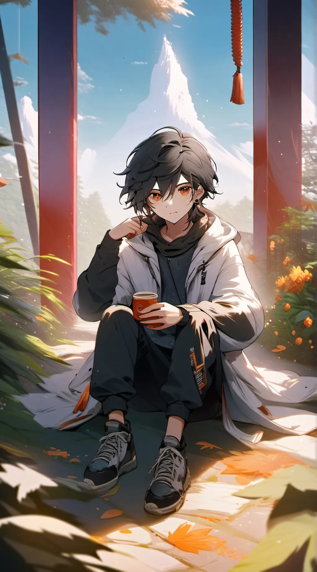 ai character: Sebastian background