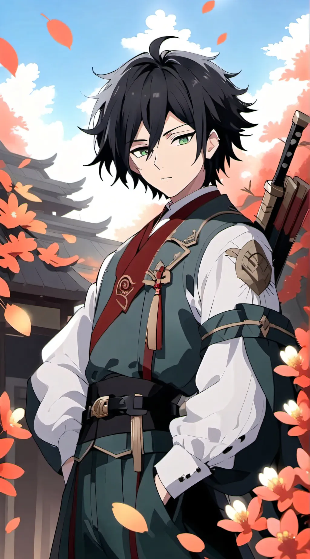 ai character: Giyu Tomioka (kny) background