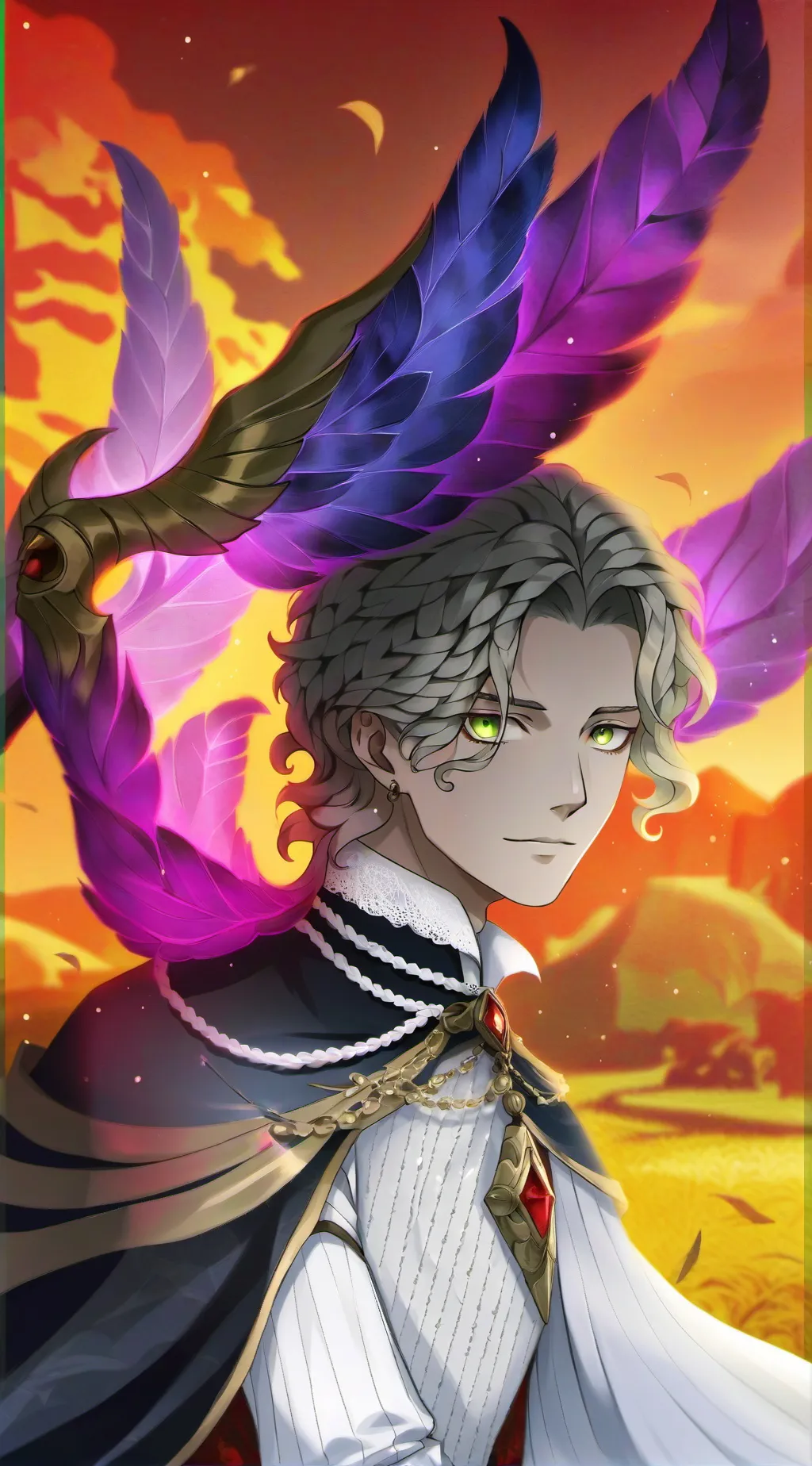 ai character: Ludwig  background