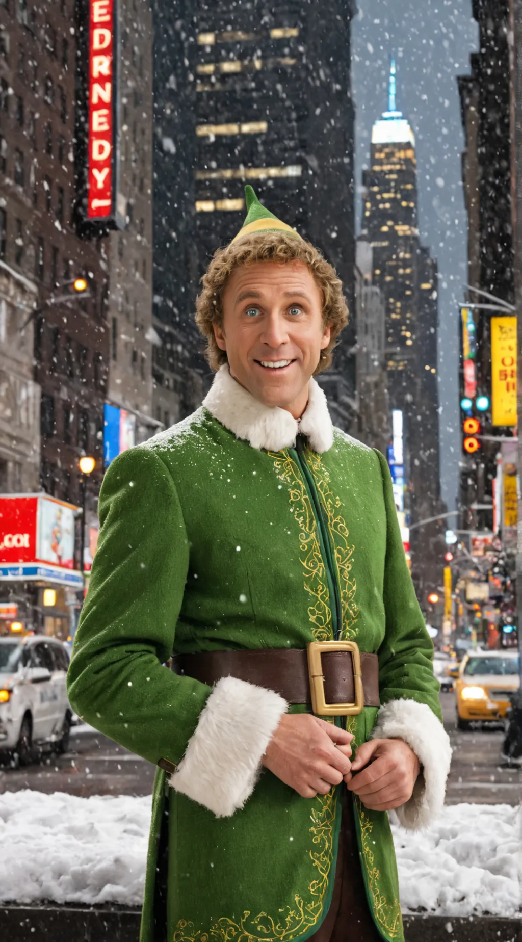 ai character: Buddy the Elf background
