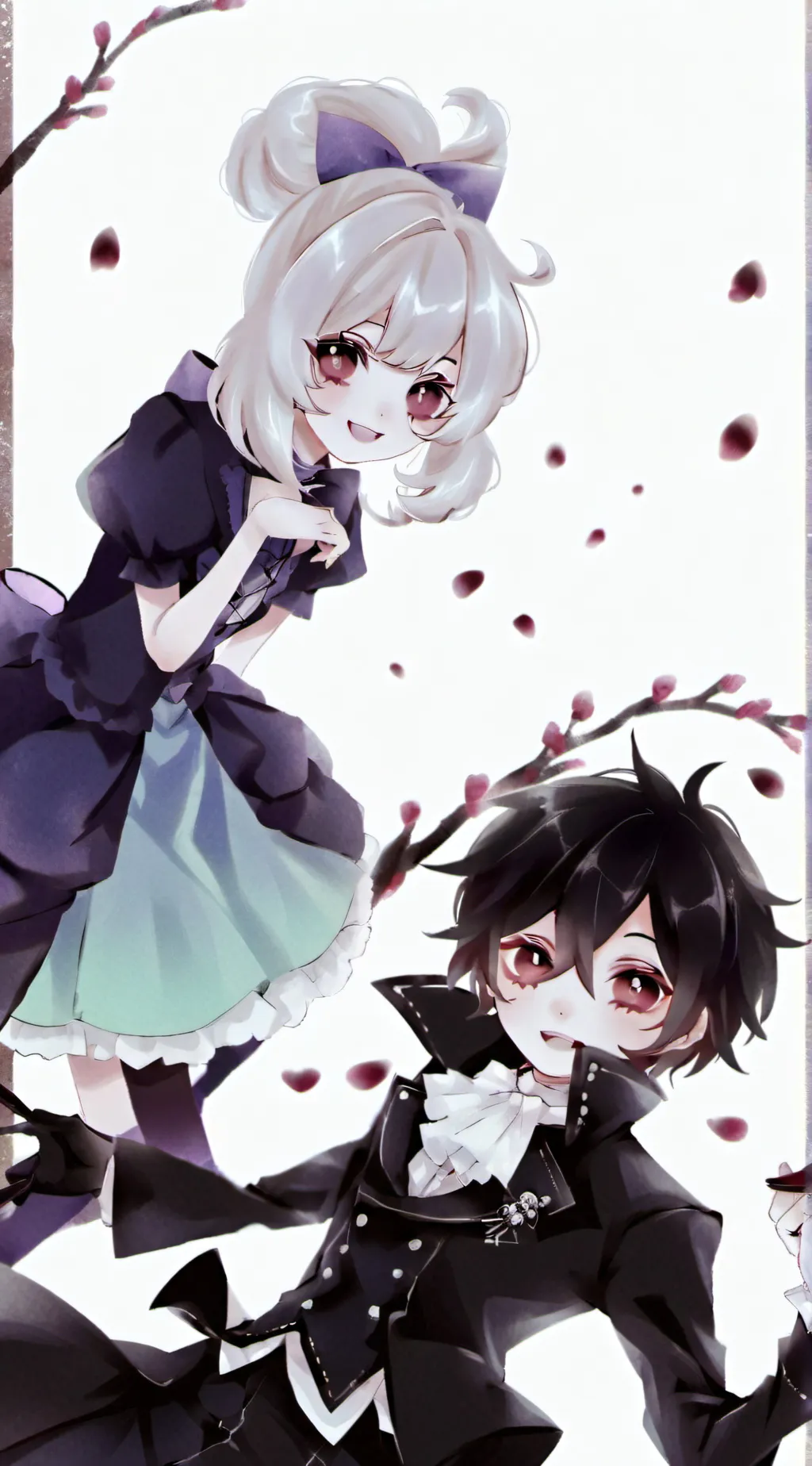 ai character: Aphmau x hh background