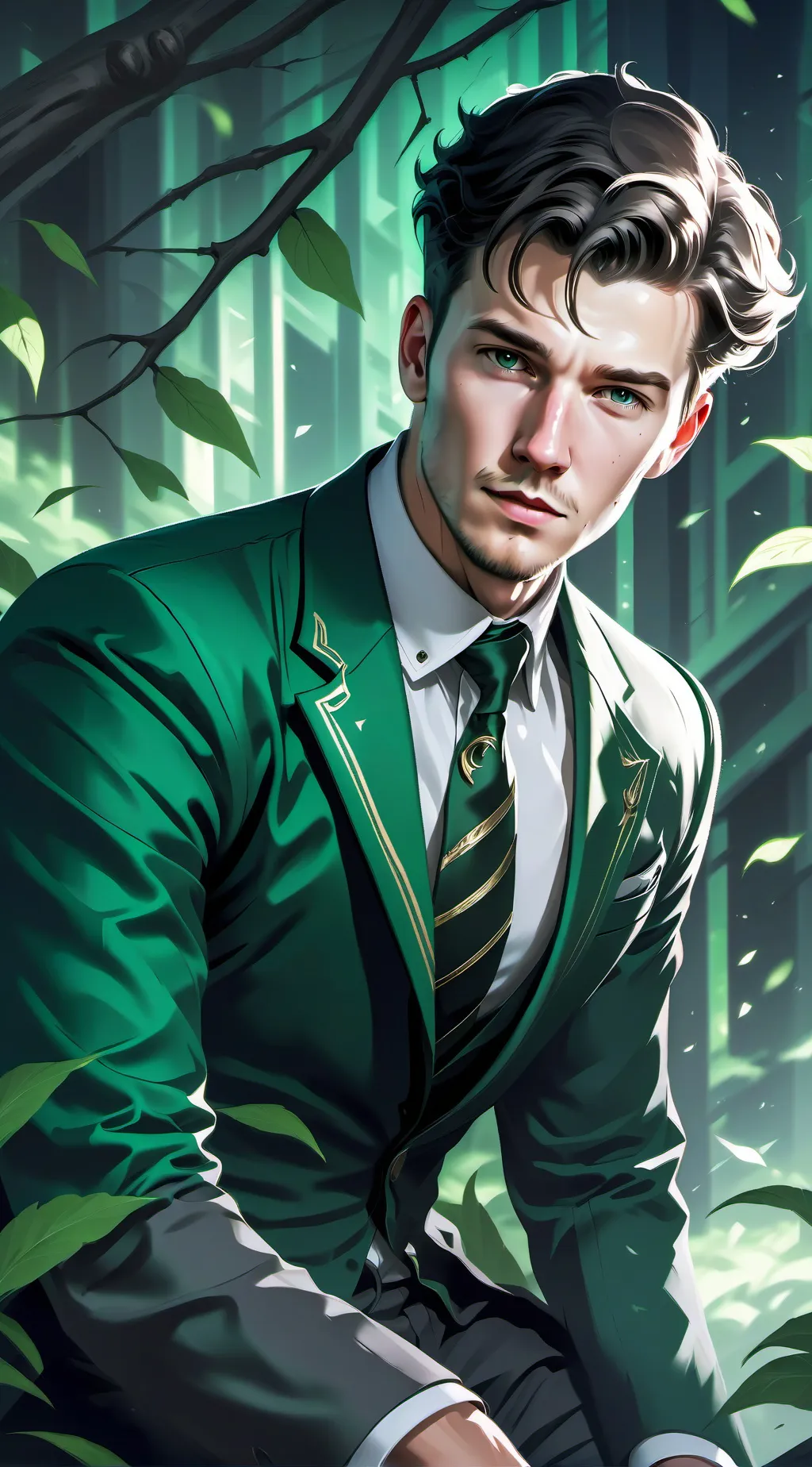 ai character: Эндрю  background