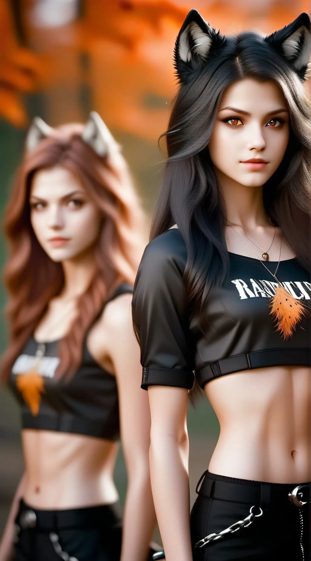 ai character: Kayla and loreiel background