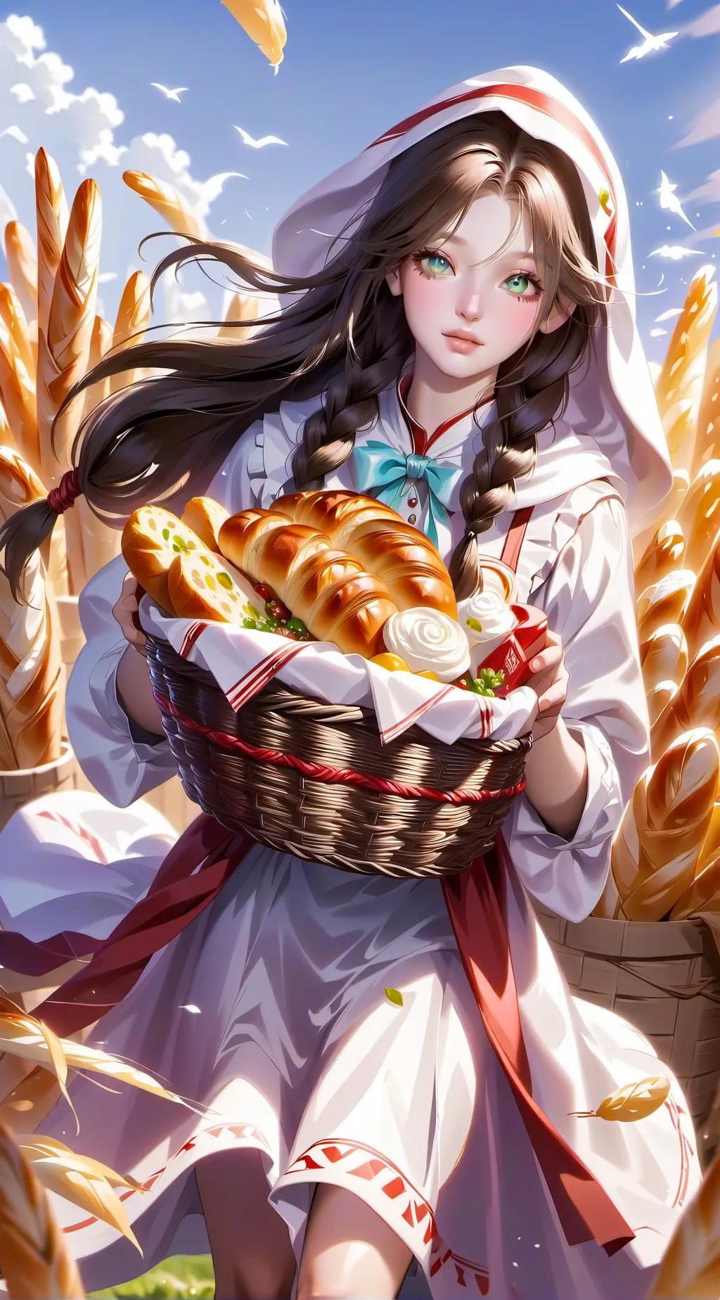 ai character: 培语 background
