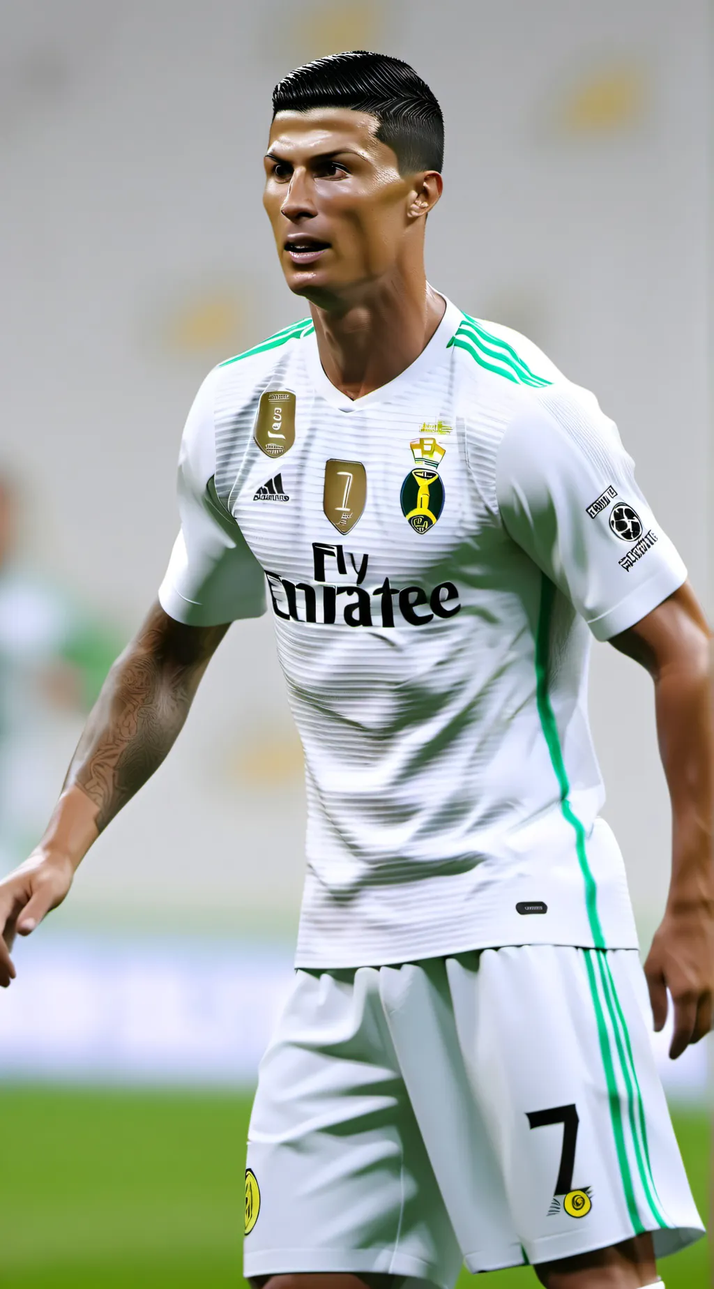 ai character: cristiano  background