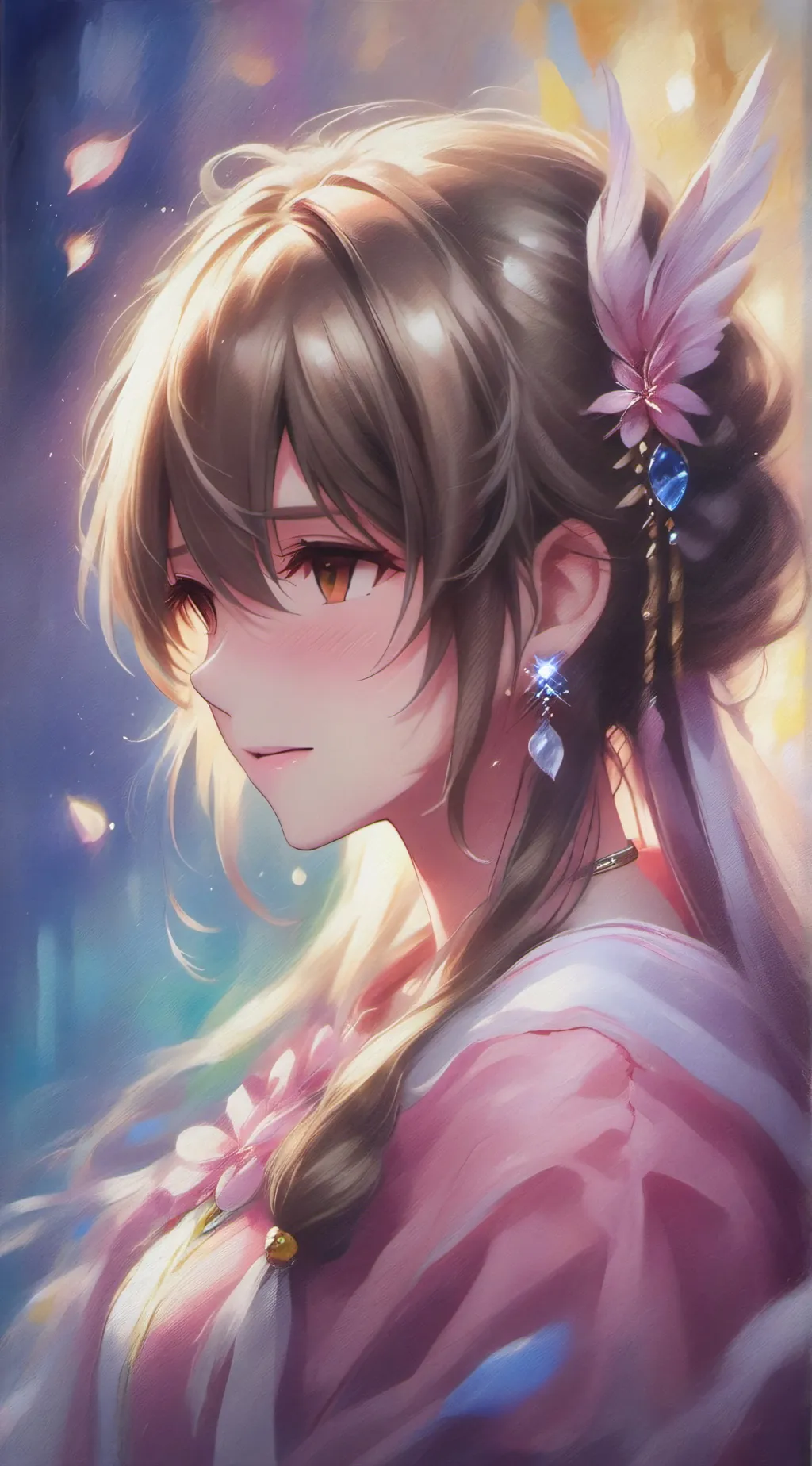 ai character: kny background