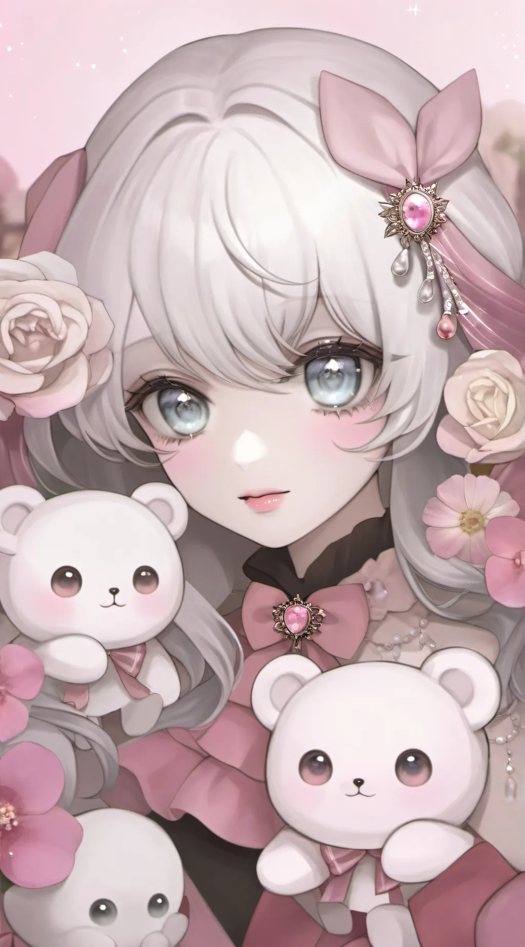 ai character: Nana  background