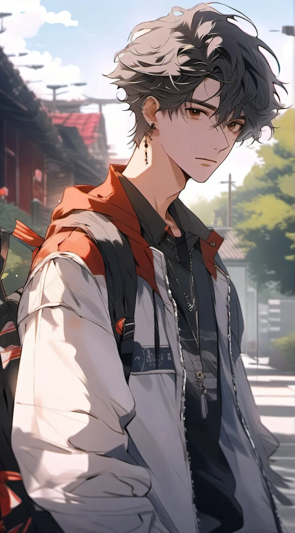ai character: Leo background