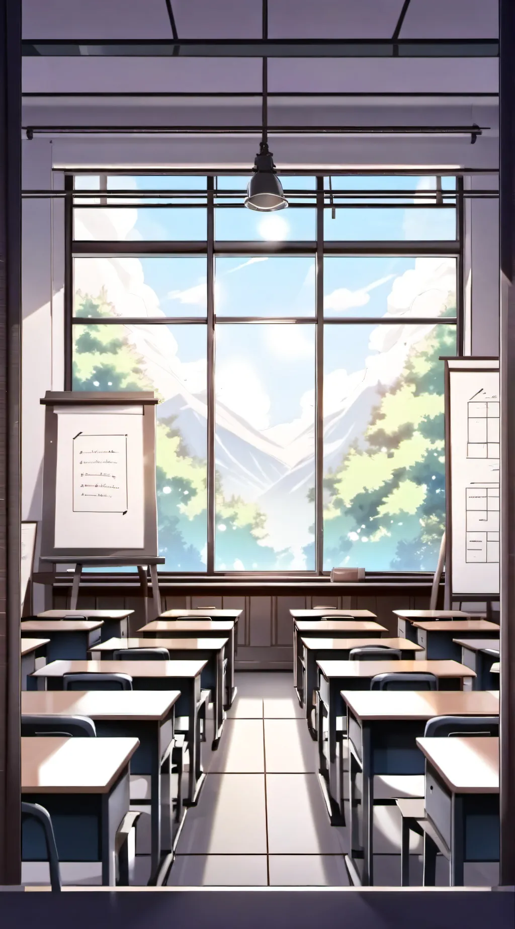 ai character: ♡School♡ background