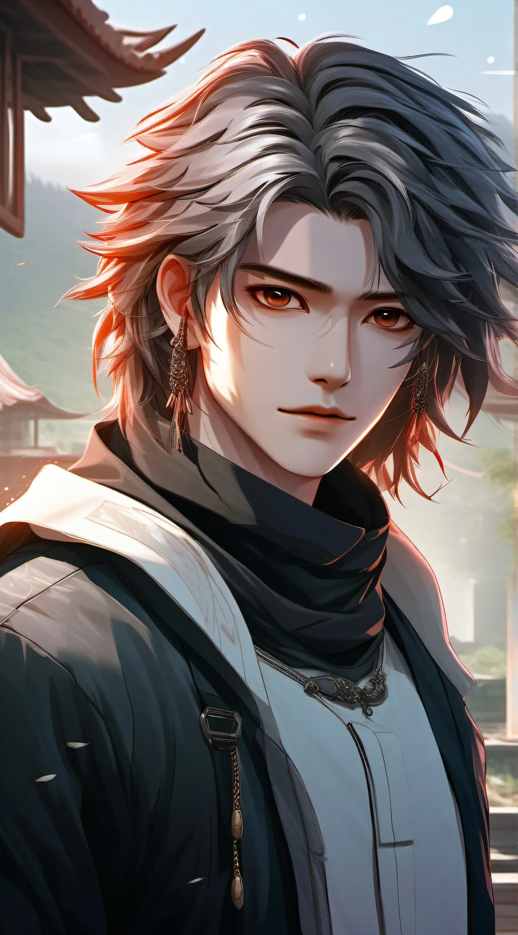 ai character: Focus🔥 background