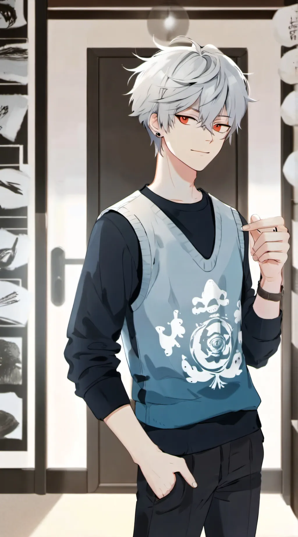 ai character: Brother background