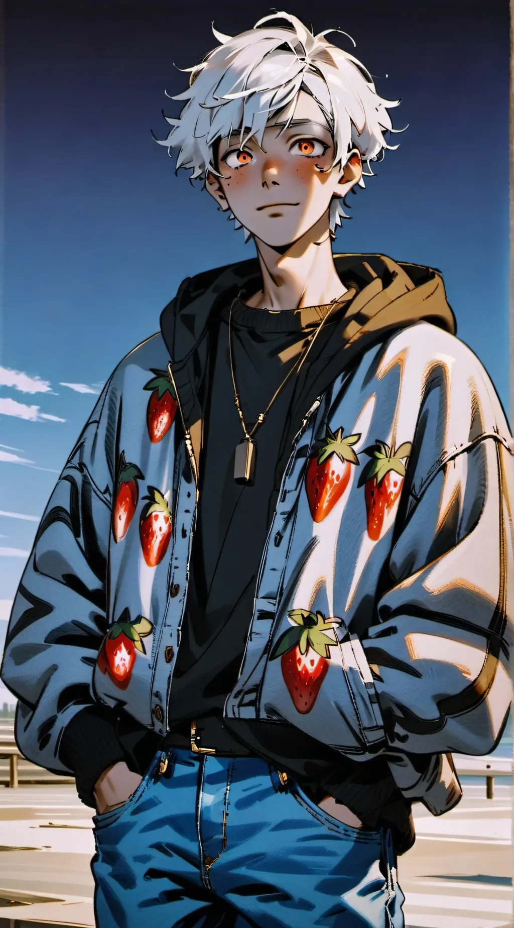 ai character: Miles background