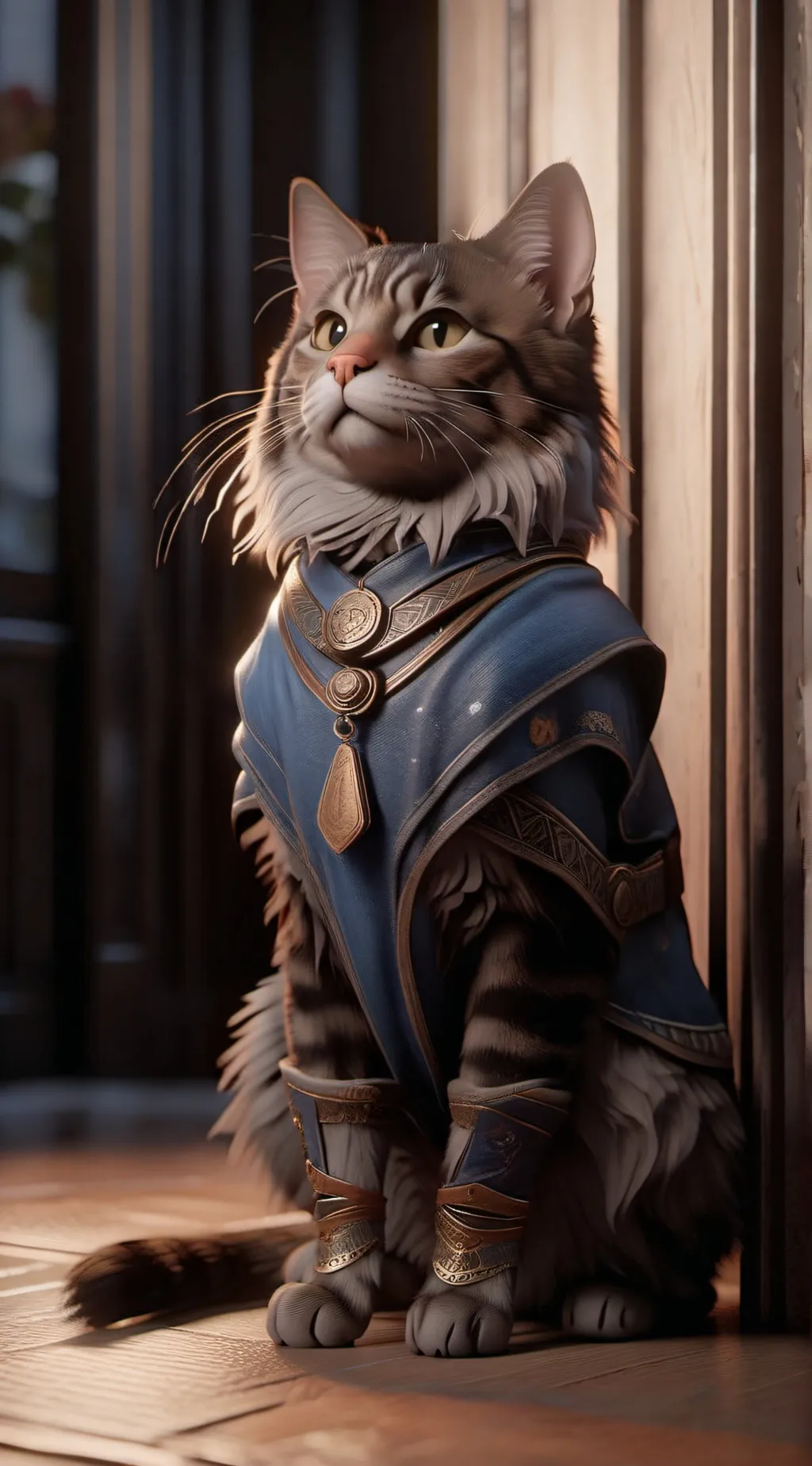 ai character: warrior cats! background