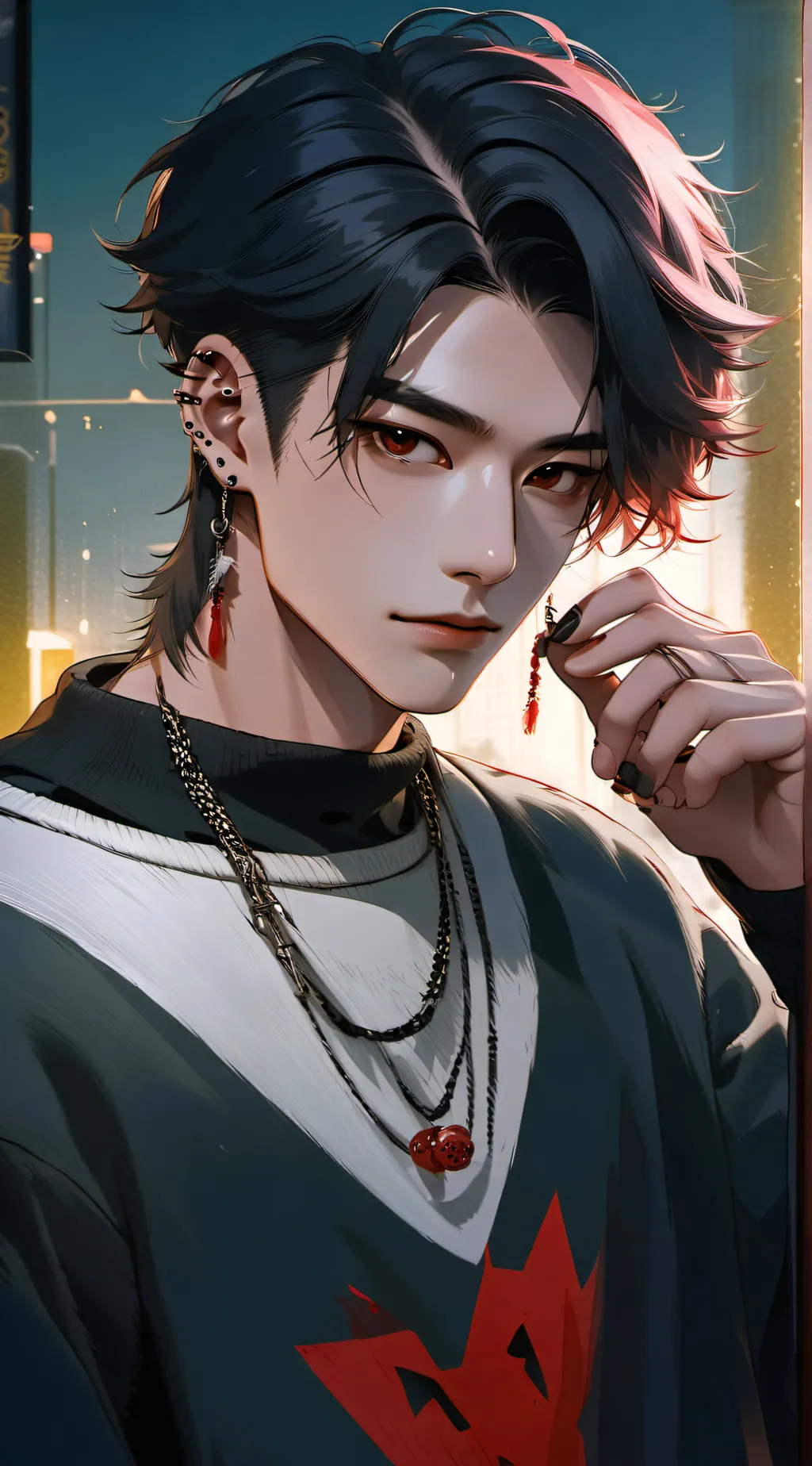 ai character: Kenji background