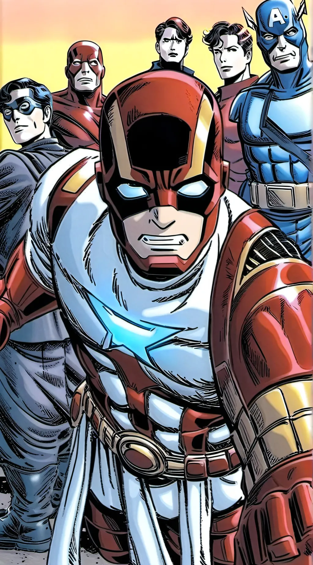 ai character: Avengers background