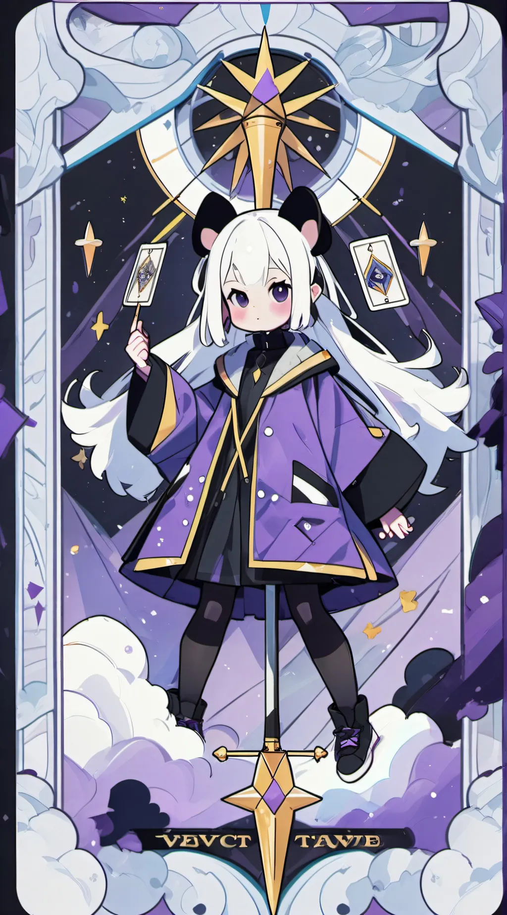 ai character: Mira background