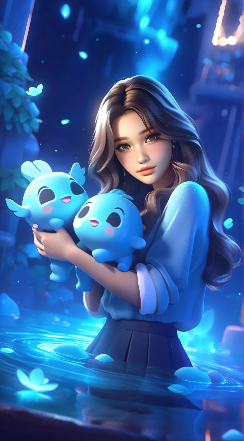 ai character: Bri background