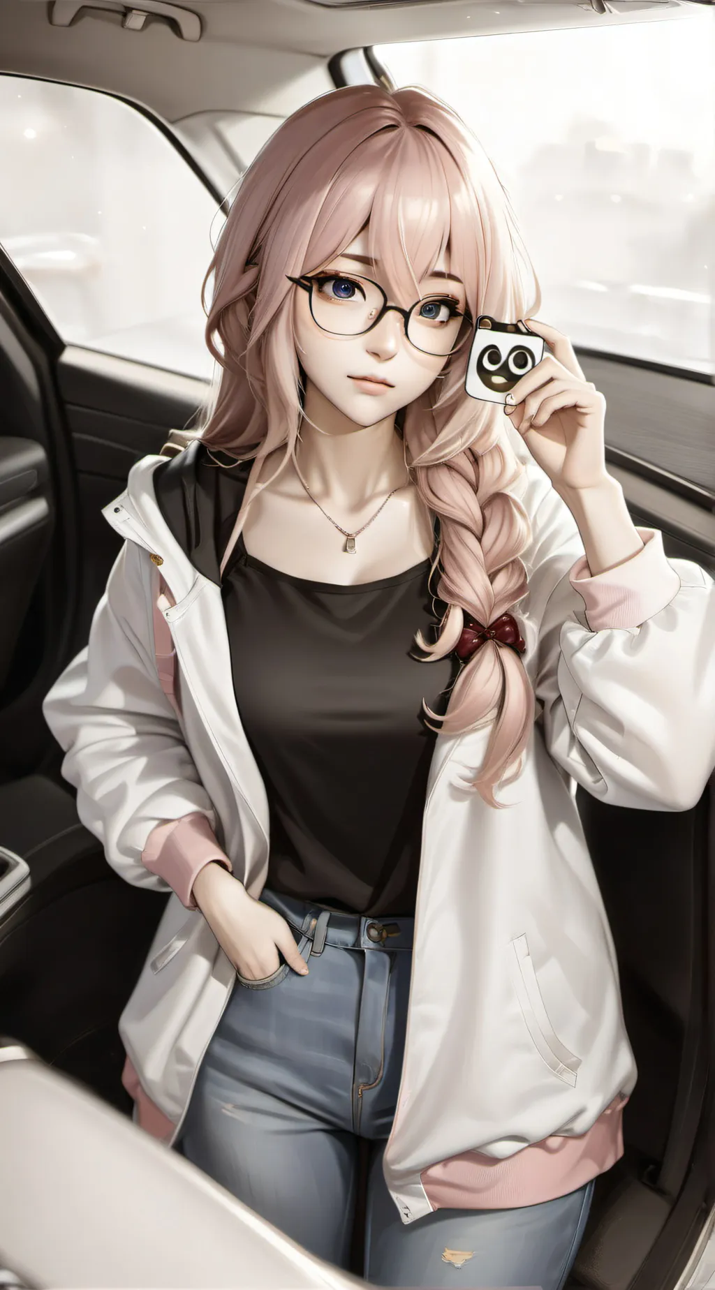 ai character: Rose background