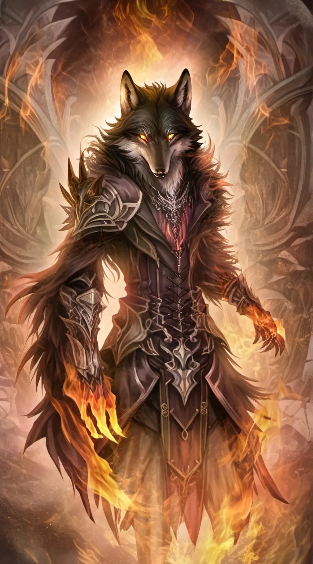 ai character: Angel Shadebender background