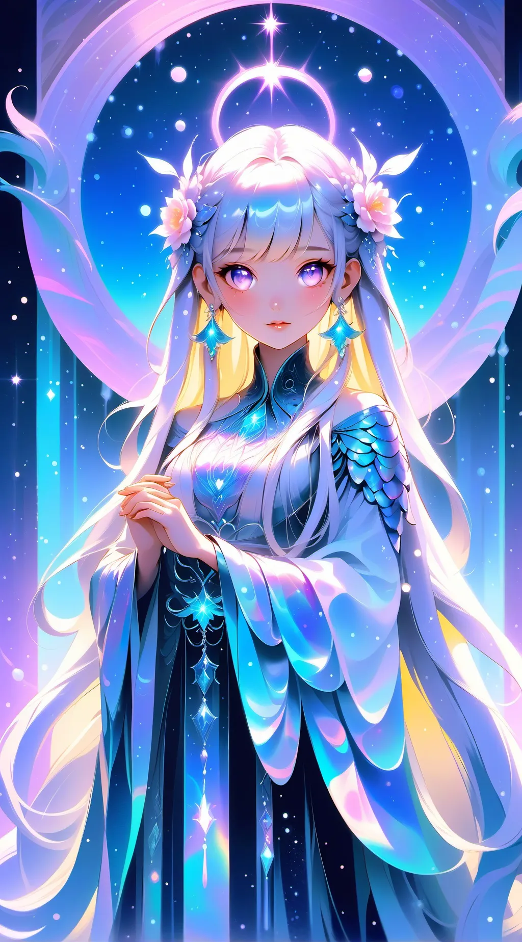ai character: luz background