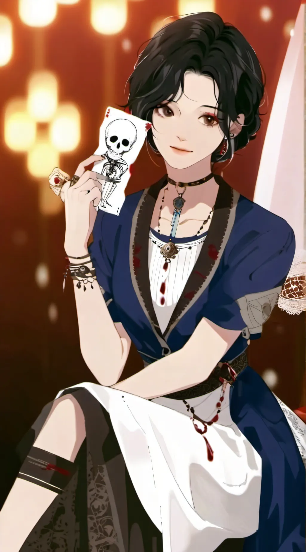 ai character: Voodoo background