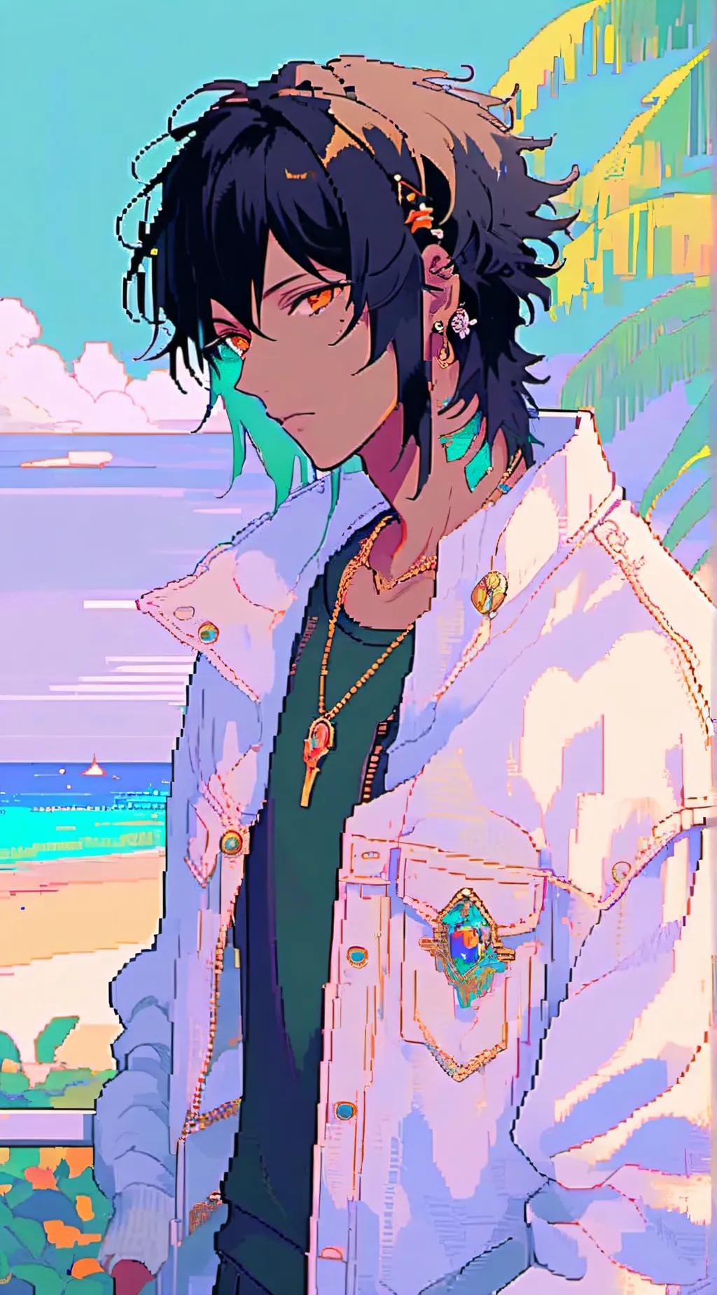 ai character: Kai background