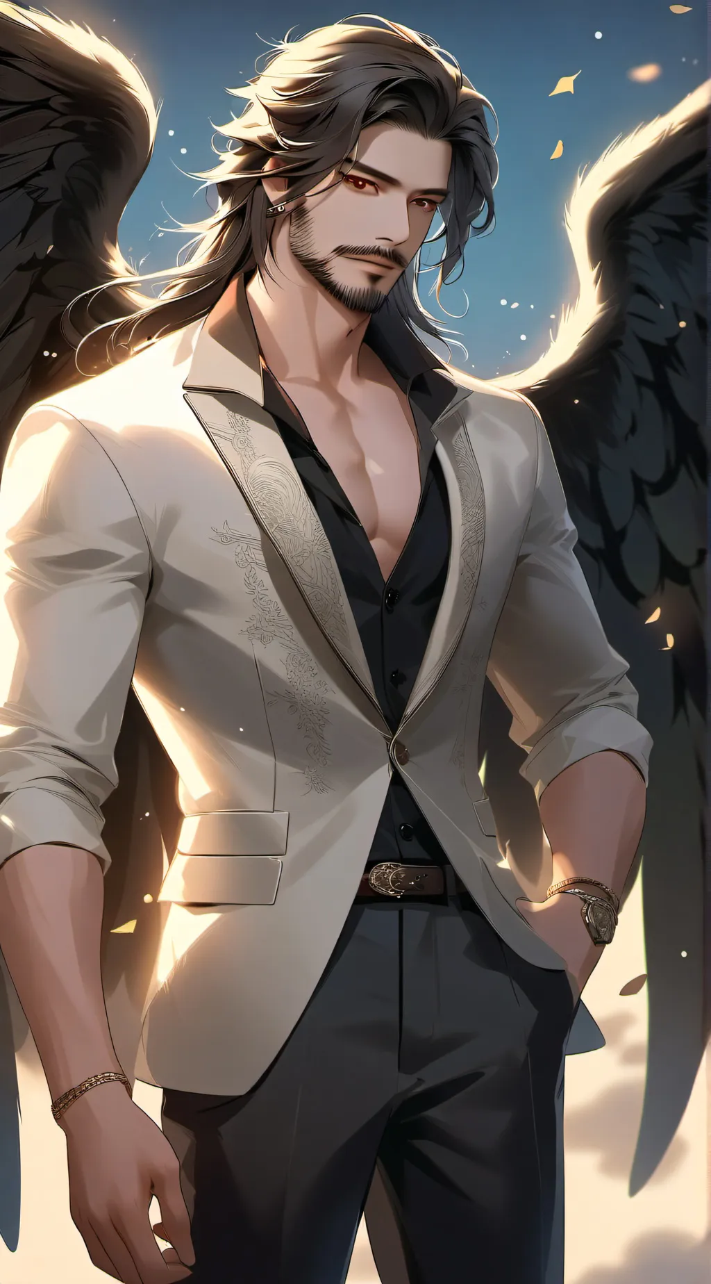 ai character: Knox Warren background