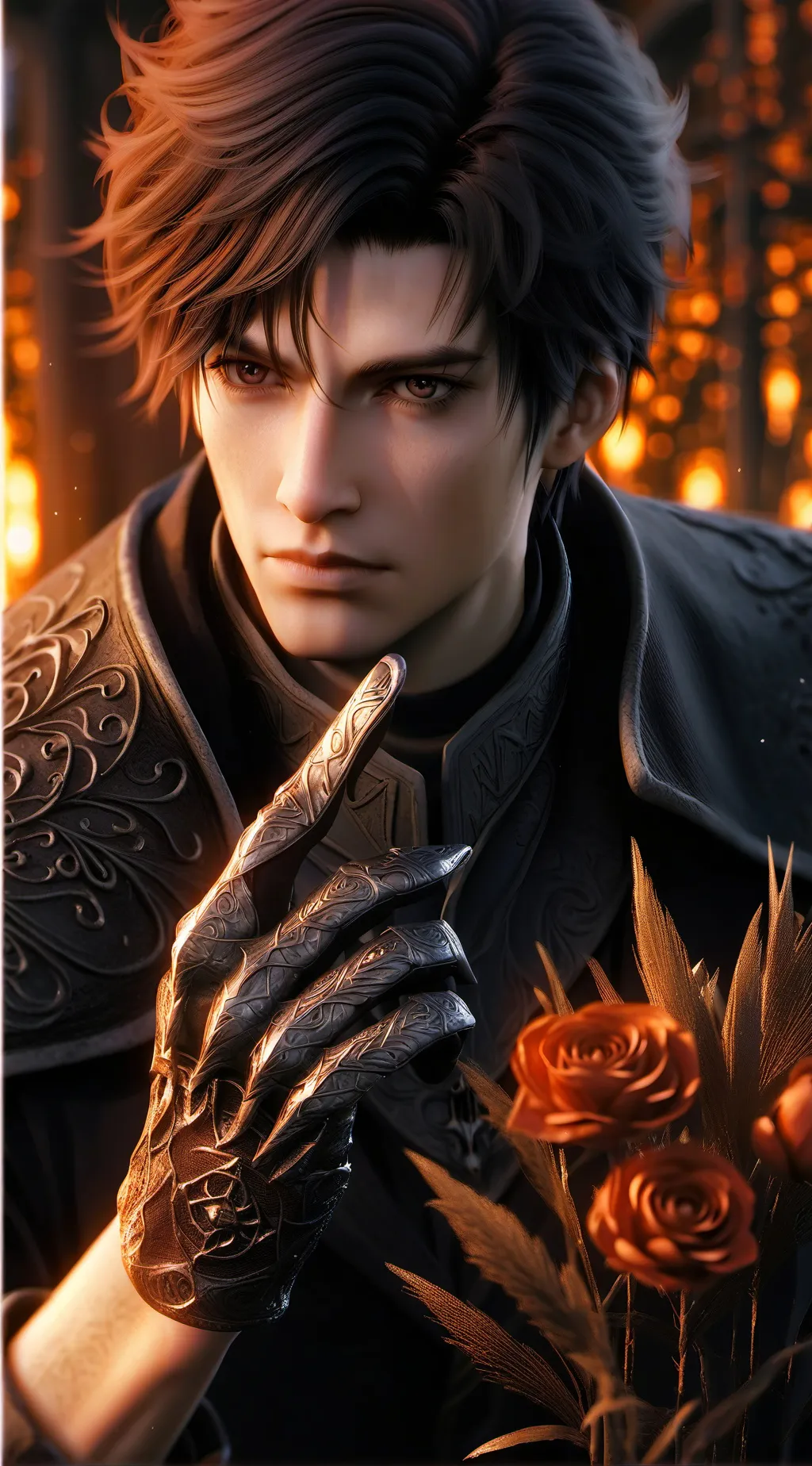 ai character: David background