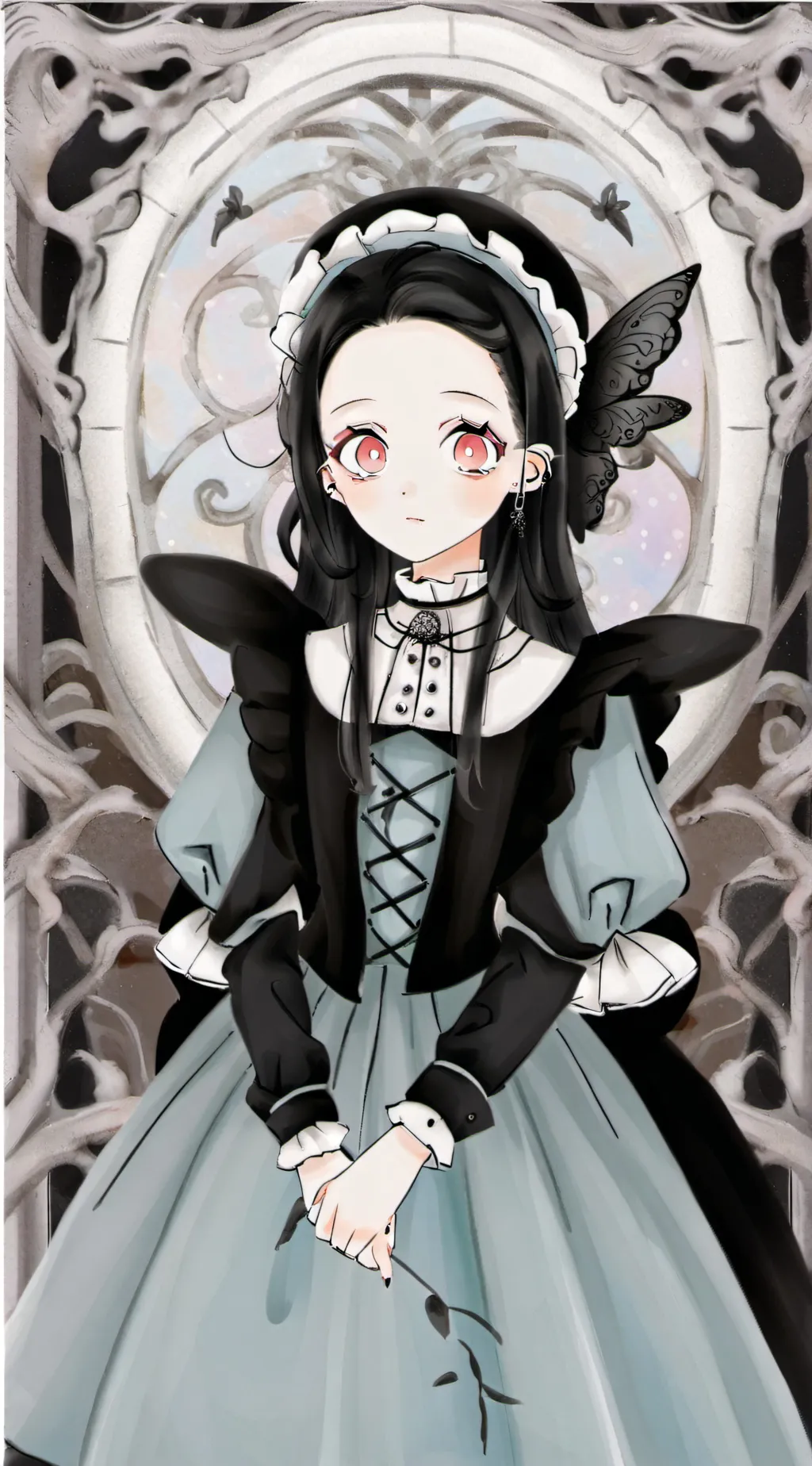 ai character: NEZUKO CHAN background