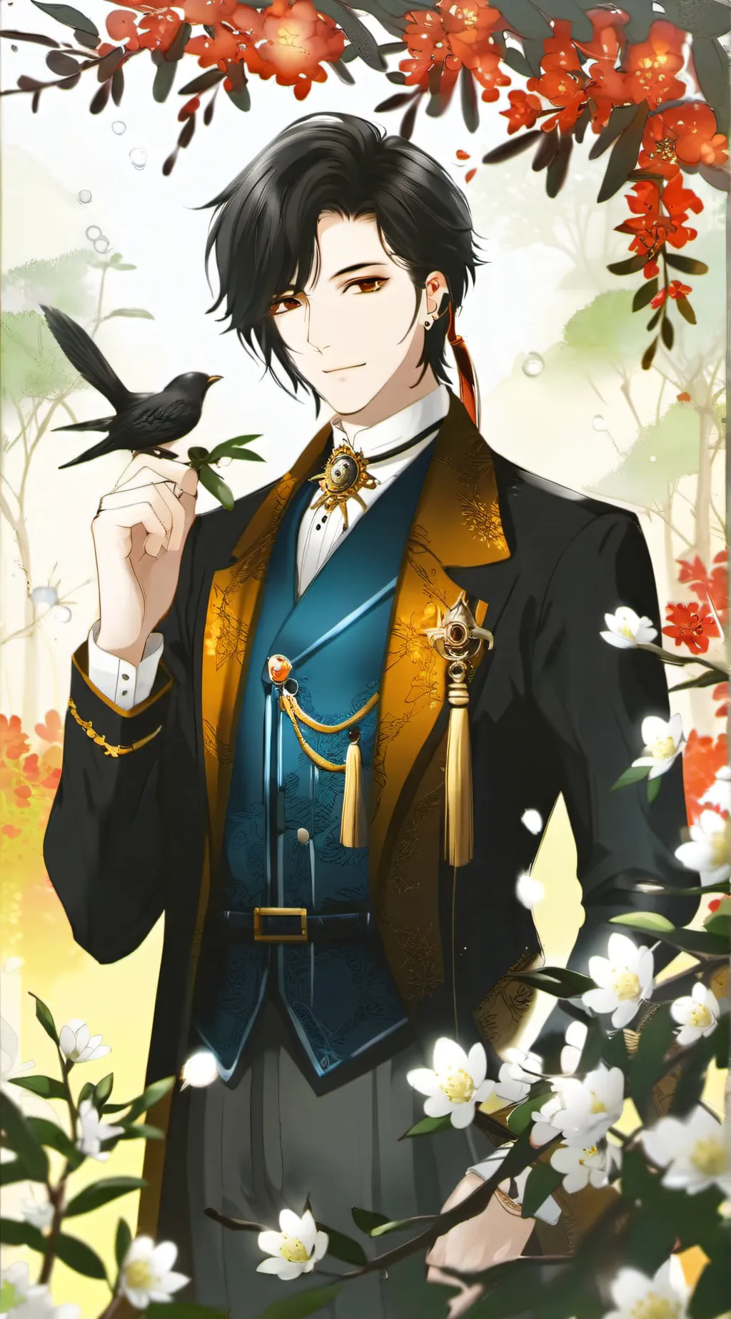 ai character: gay story  background