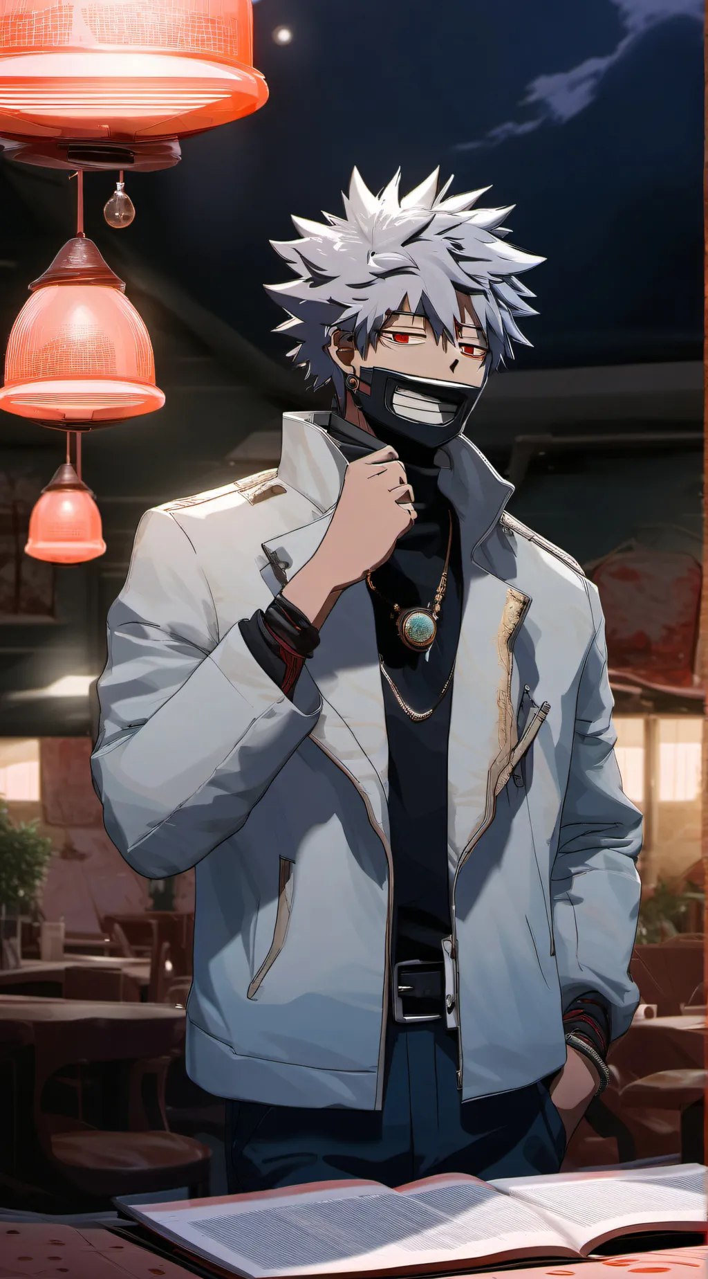 ai character: Dabi background