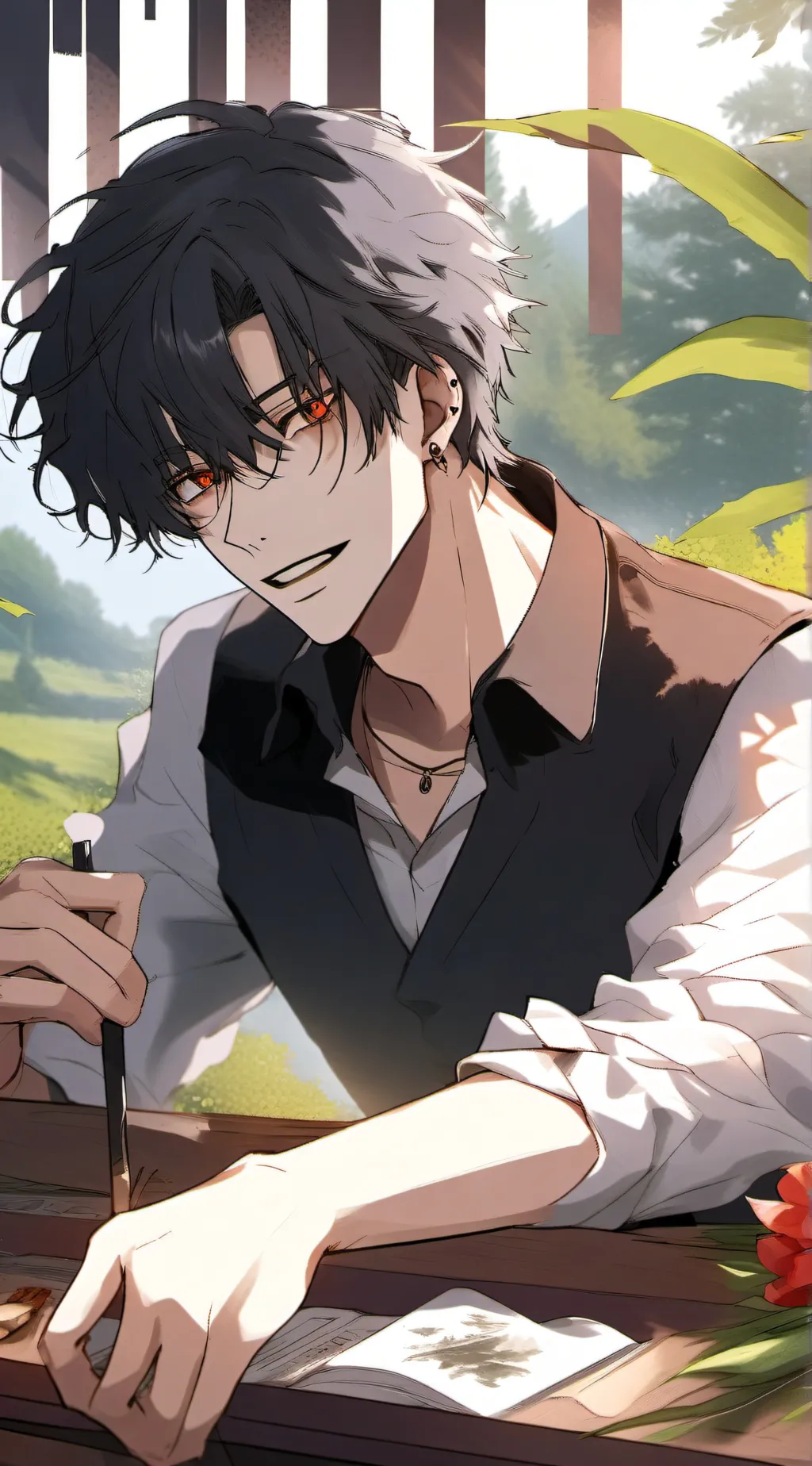 ai character: Louis background