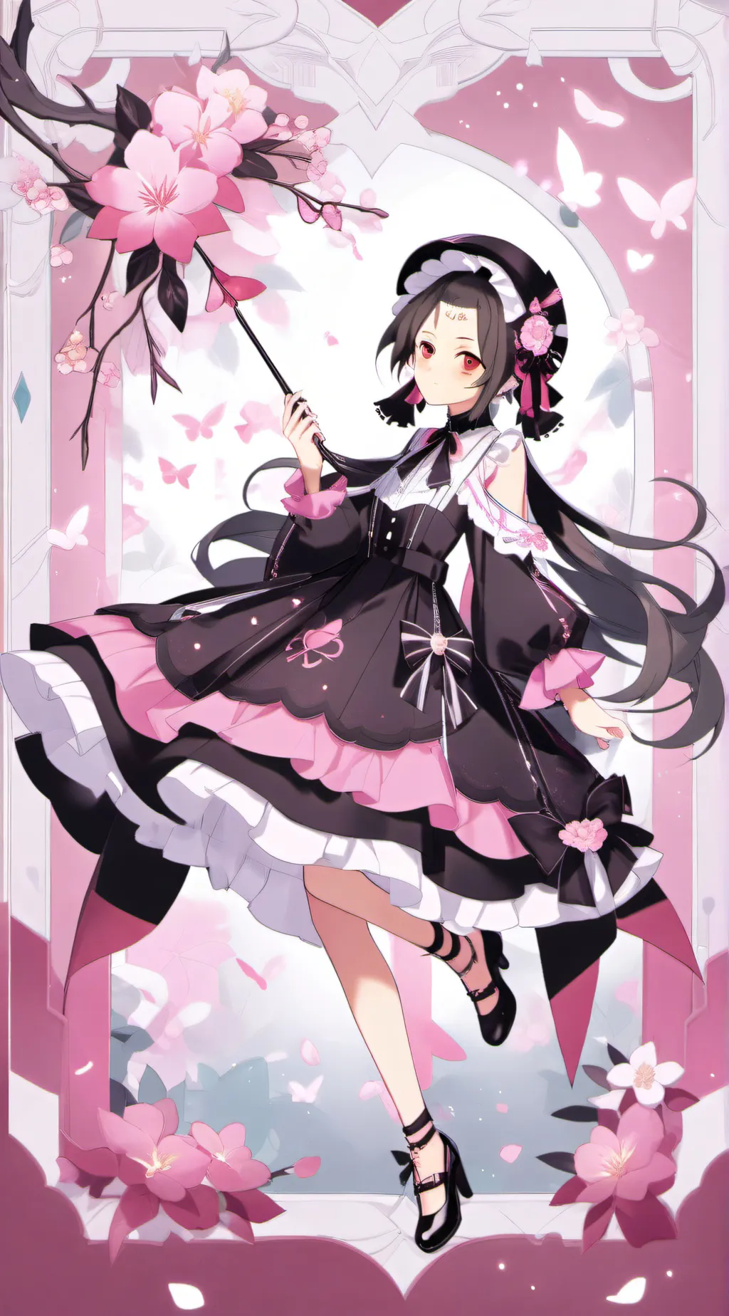 ai character: Yoriichi and koku background