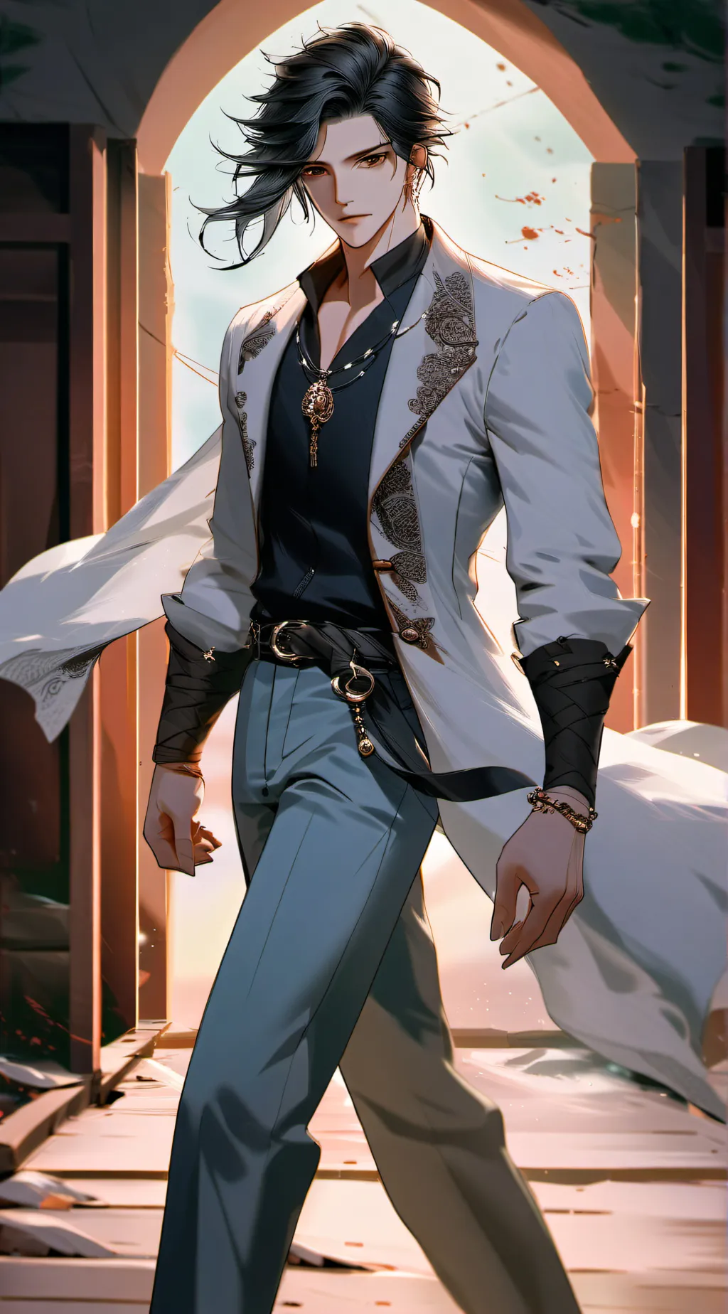 ai character: Alex background