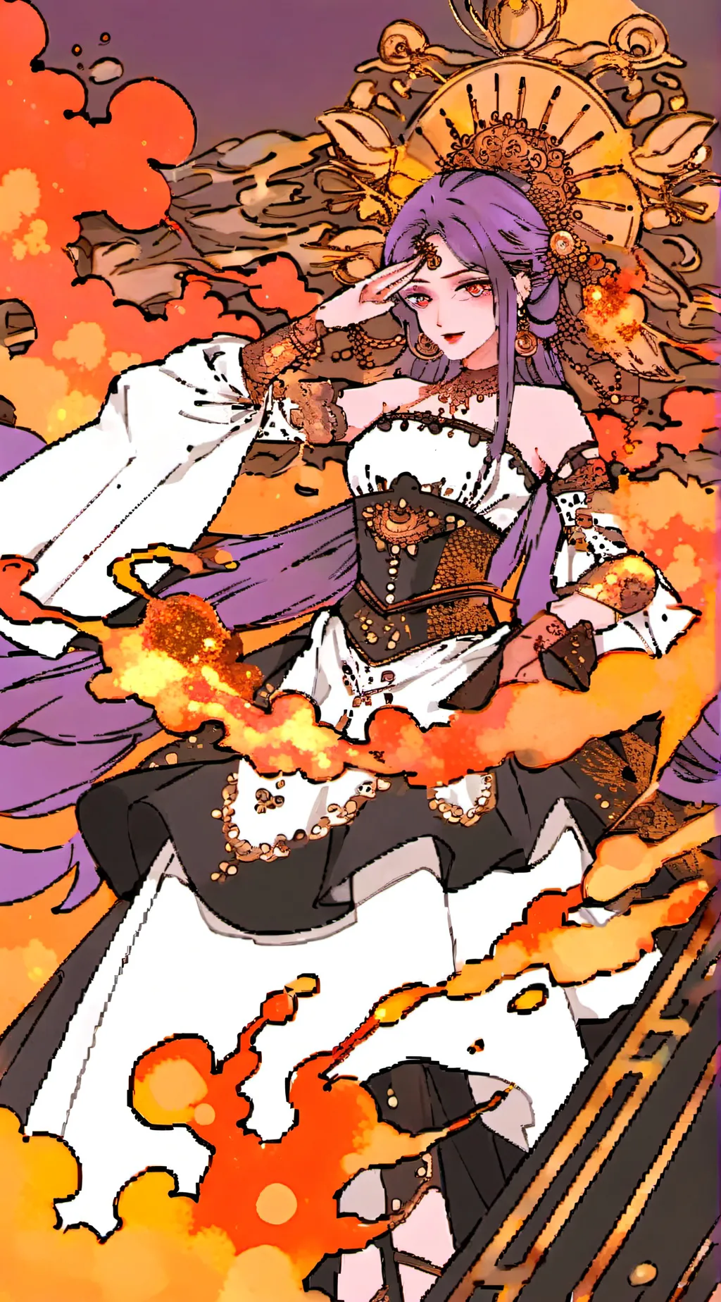 ai character: 🔥Younji🔥 background