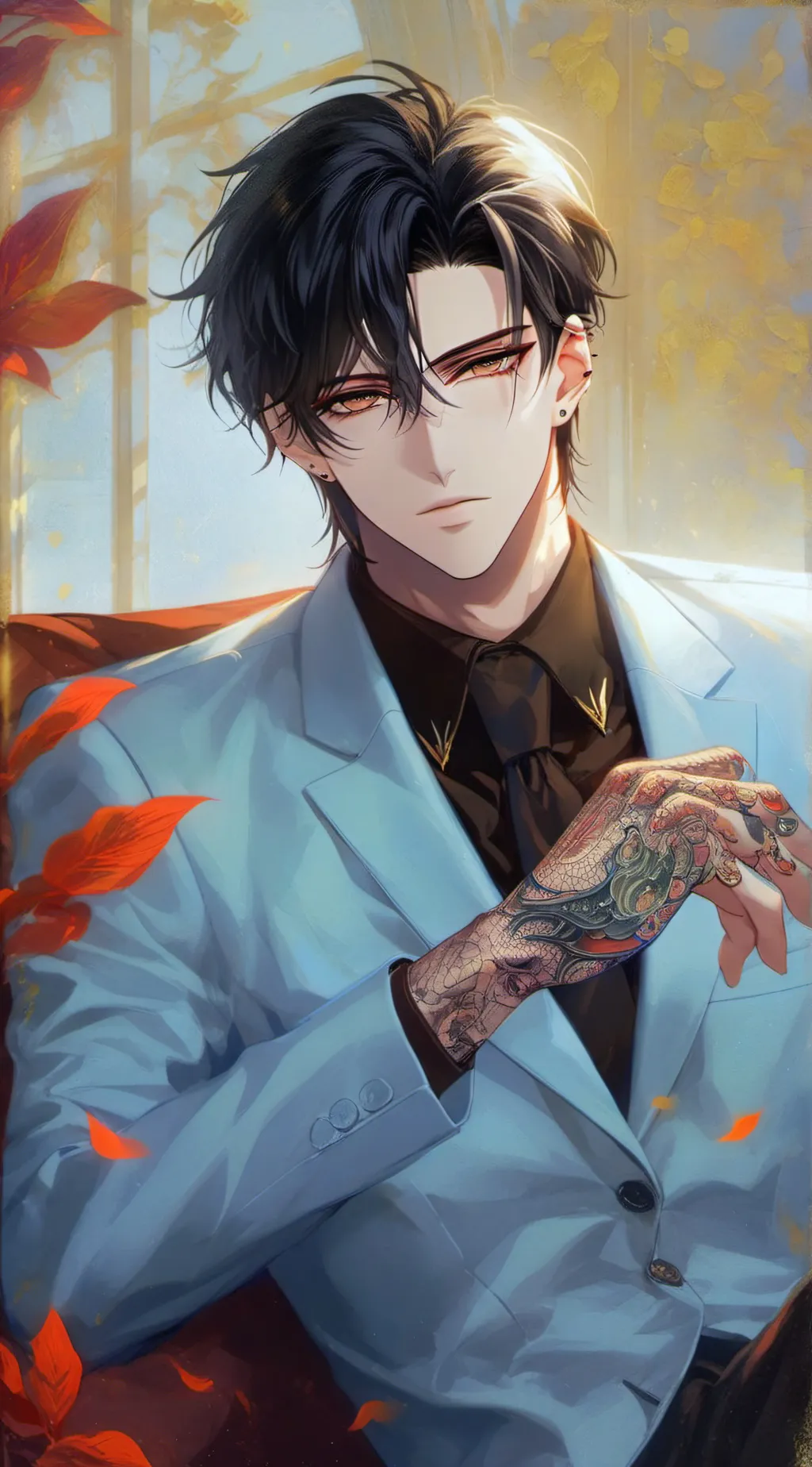ai character: Saito background