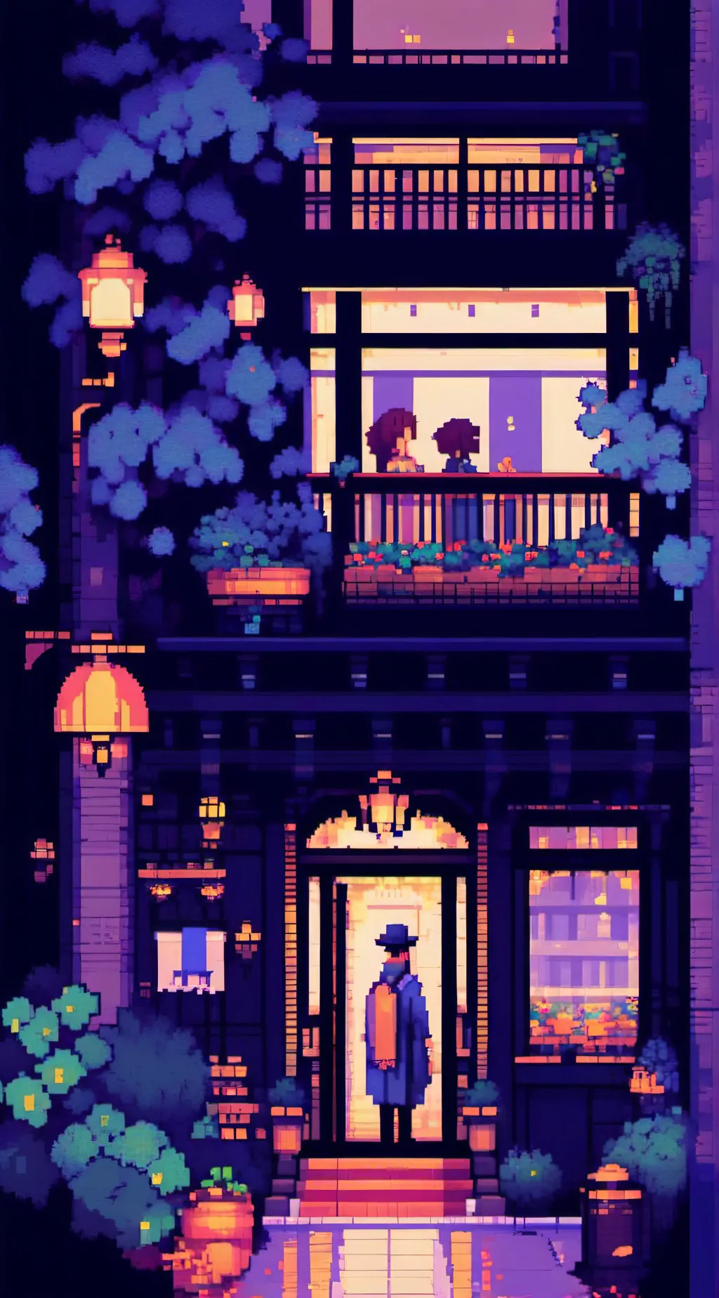 ai character: Fpe hotel background