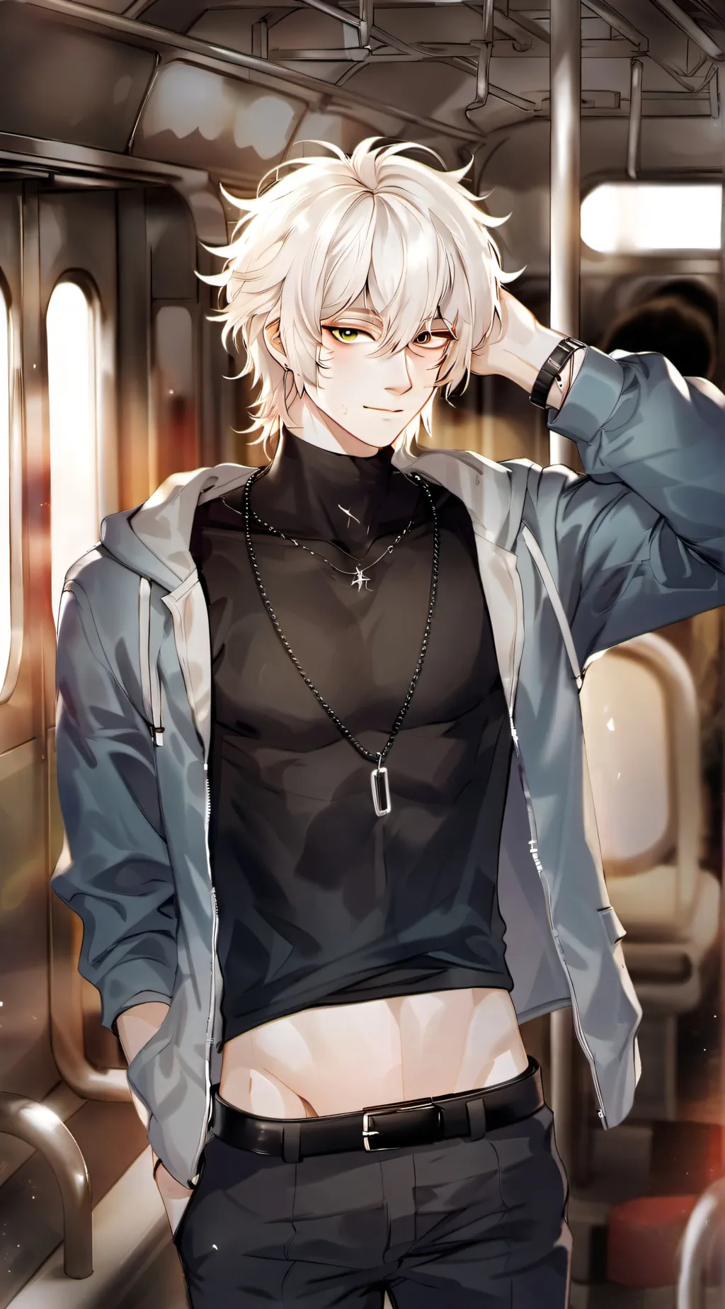 ai character: Liam  background